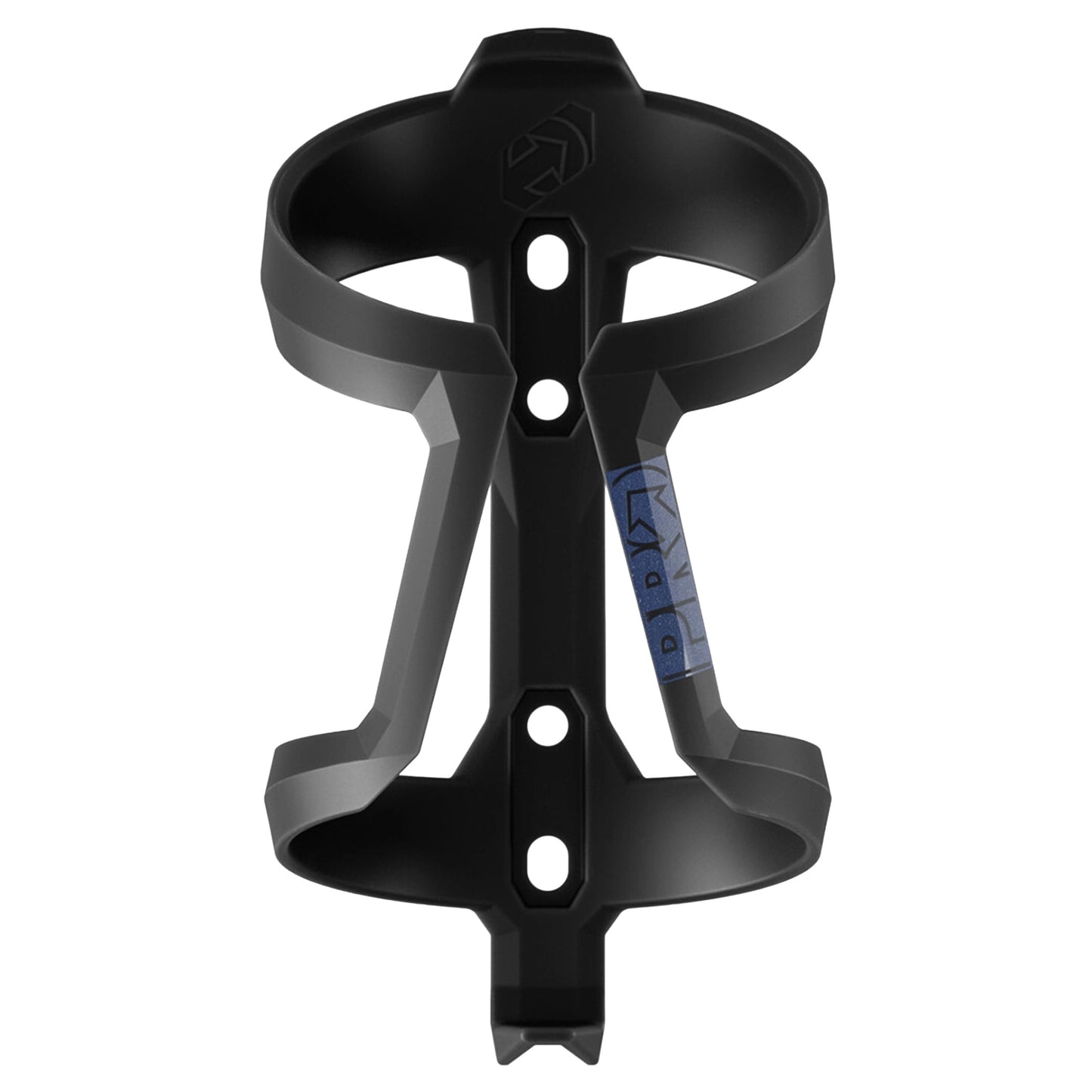 PRO Performance Nylon Bottle Cage - Composite - Black - Black / Blue - Image 1