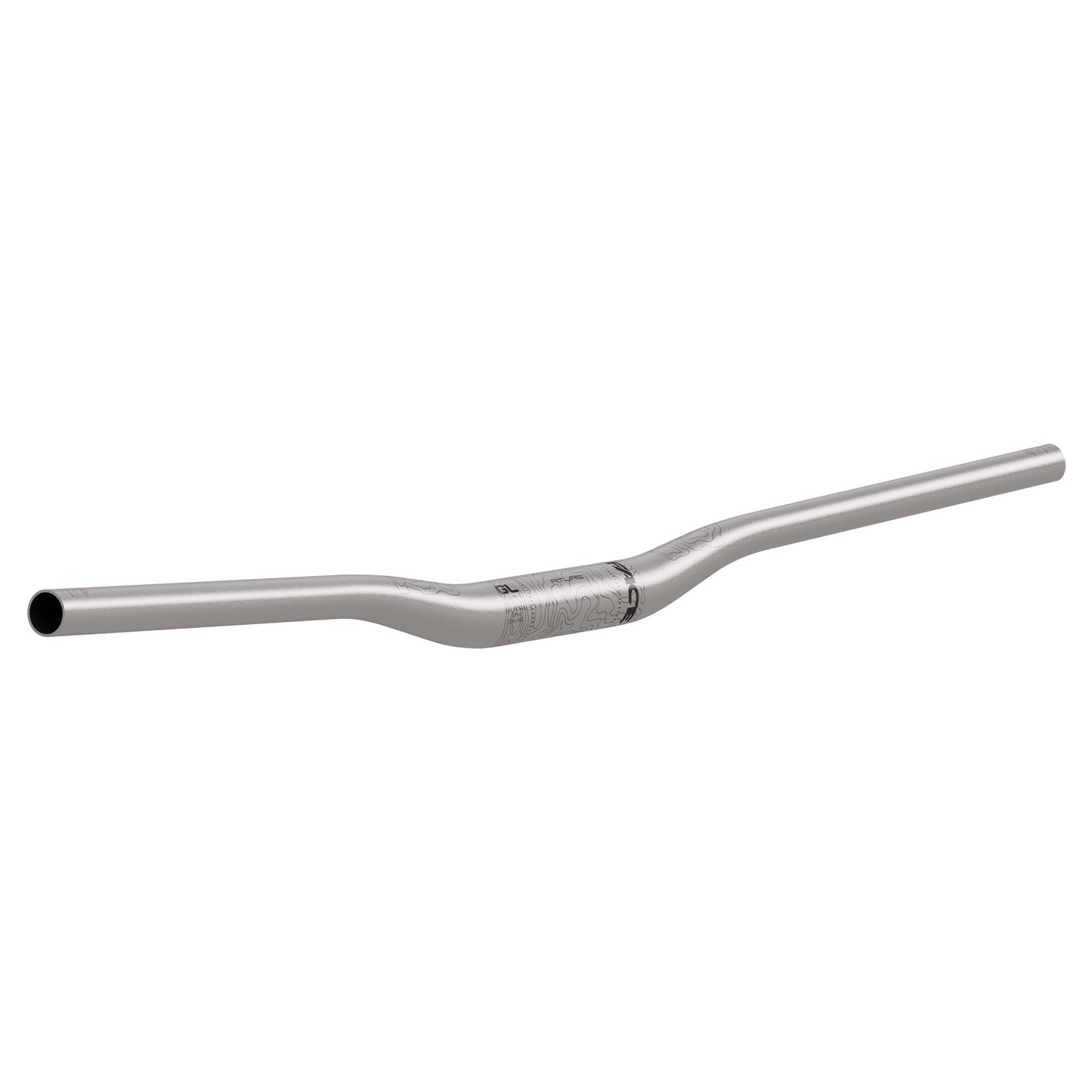 Race Face Atlas Handlebar - 35mm - 800mm - 20mm - Silver - Silver - Image 3