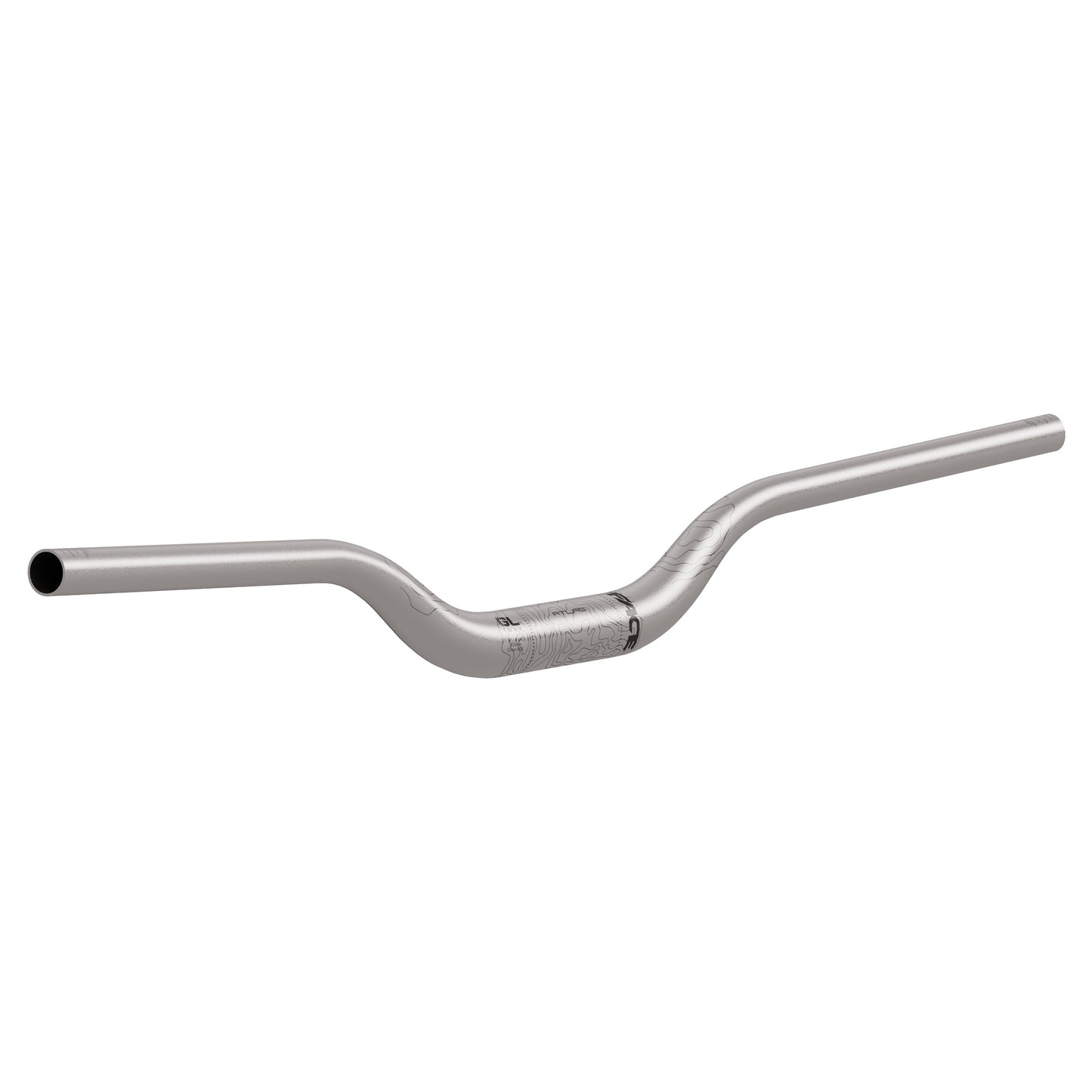 Race Face Atlas Handlebar - 35mm - 800mm - 55mm - Silver - Silver - Image 3