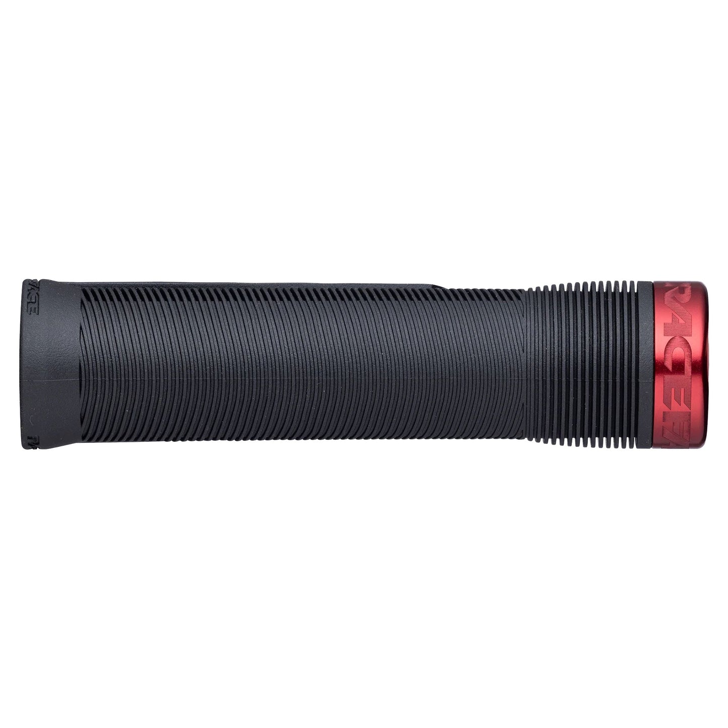 Race Face Chester Lock On Grips - Black With Red Clamps - Single Lock On Grips - 31mm - Image 1