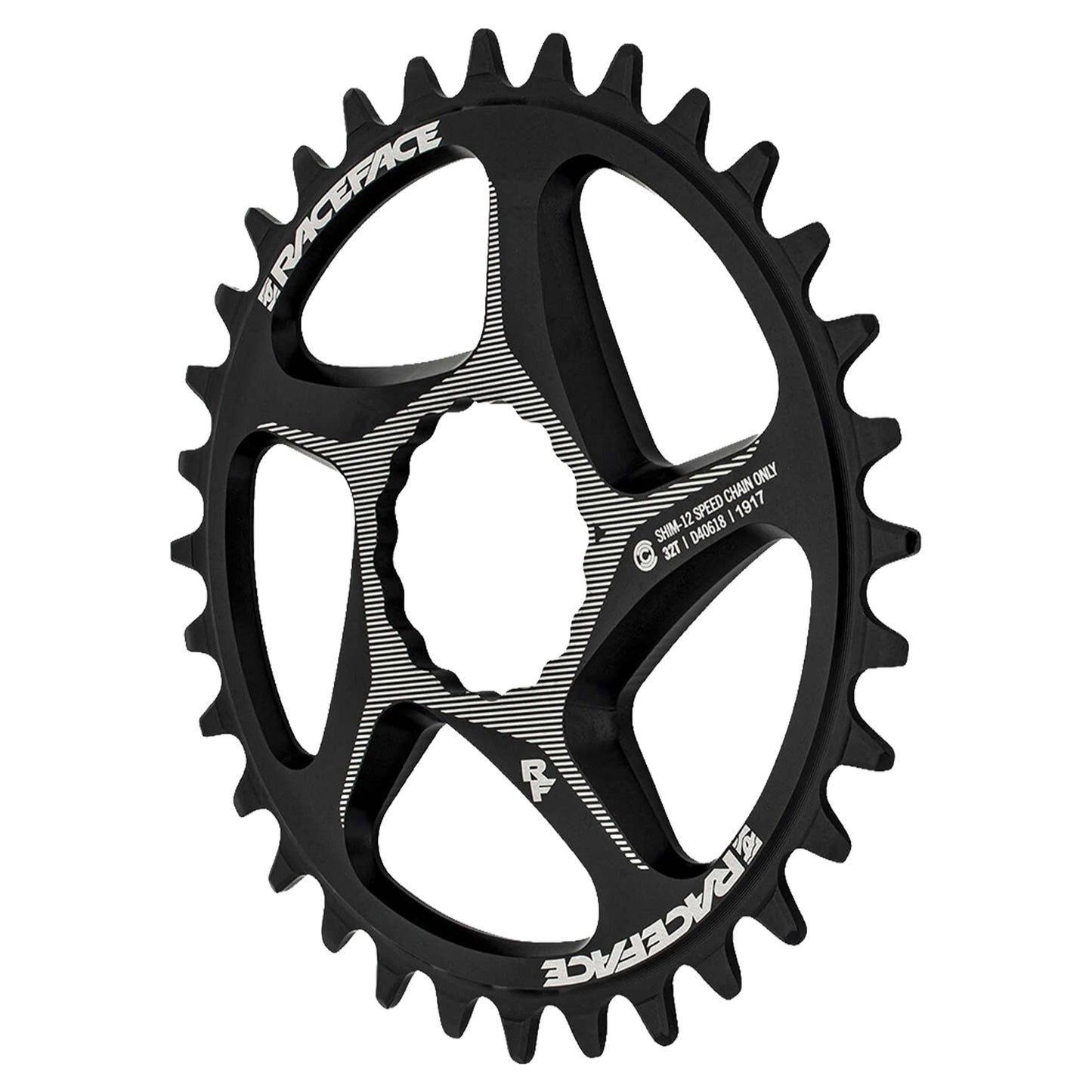 Race Face Cinch Chainring - Direct Mount - Race Face - Easton Cinch - 3mm - Round - 34T - 12 Speed - Alloy - Black - Image 3