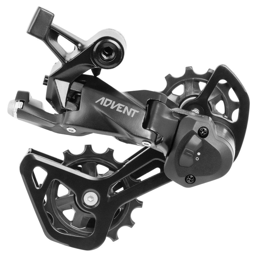 Microshift Advent RD M6195M-B V2 Rear Derailleur - Rear Derailleur - 9 Speed - Black - Medium