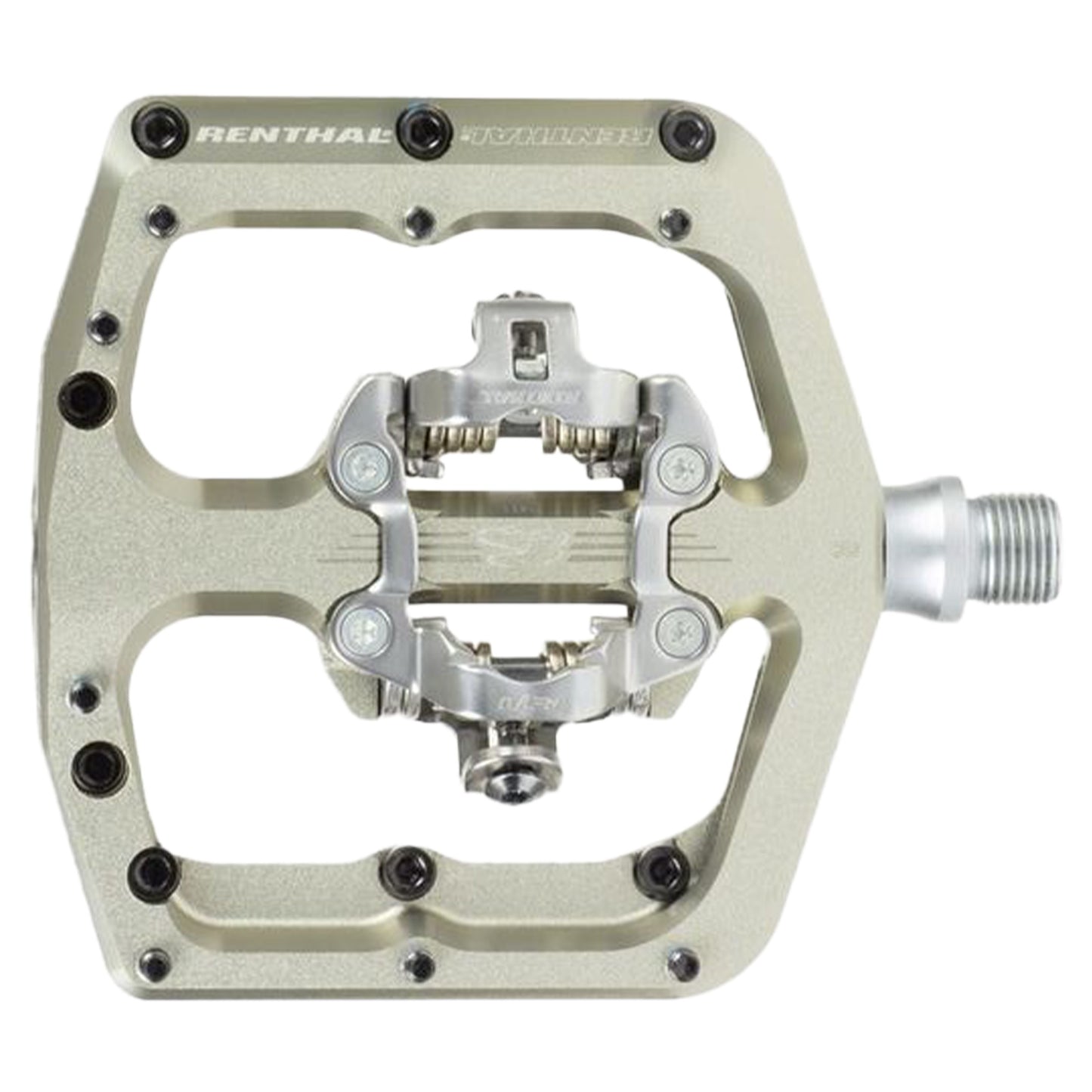 Renthal Revo DHC Clipless Pedals - AluGold - Image 2