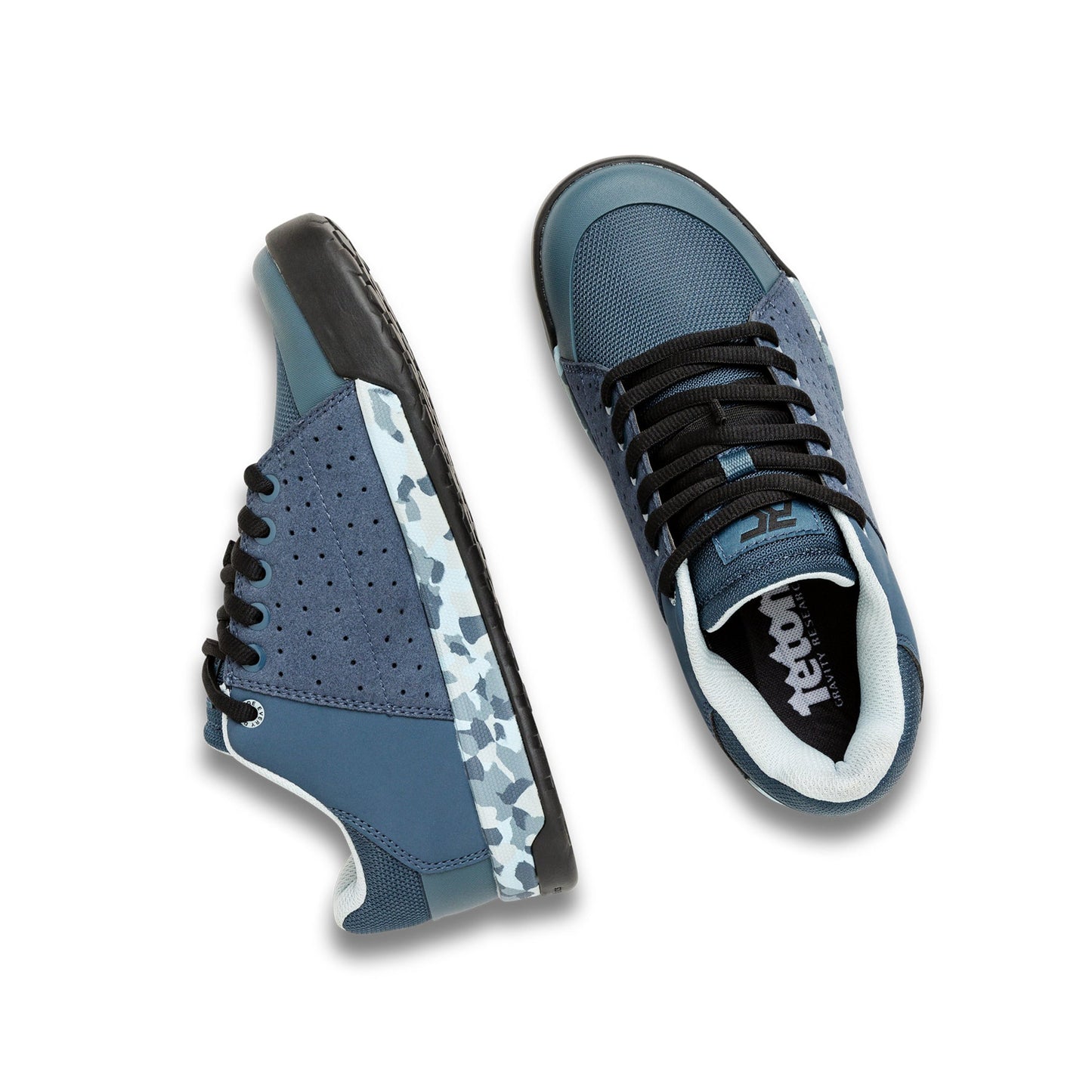 Ride Concepts Livewire Women's Flat Shoes - Women's US 5.0 - TGR Blue Steel - Image 2