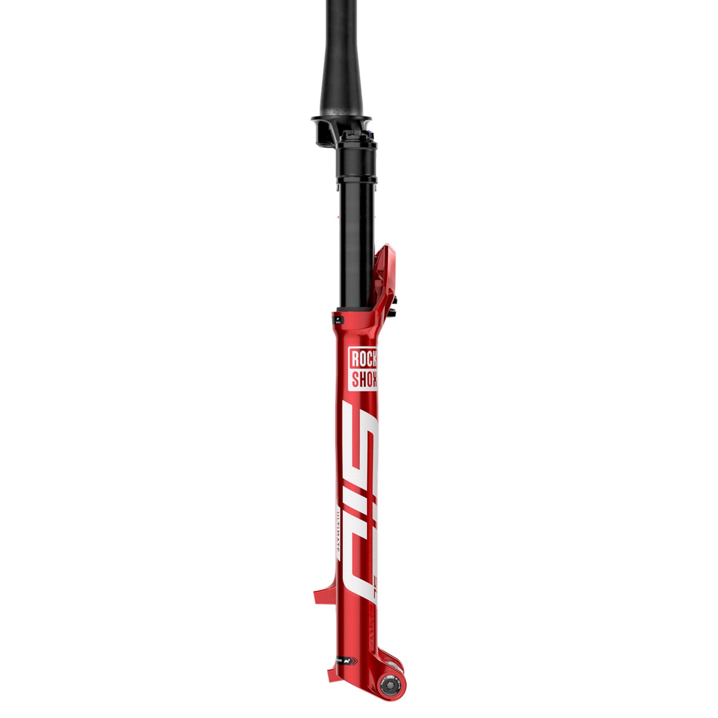 RockShox SID SL Ultimate Race Day Fork - 29 Inch - 1 1/8th - 1.5 Inch Tapered - 15x110mm Boost - 110mm Travel - 44mm - DebonAir - Electric Red - Image 3