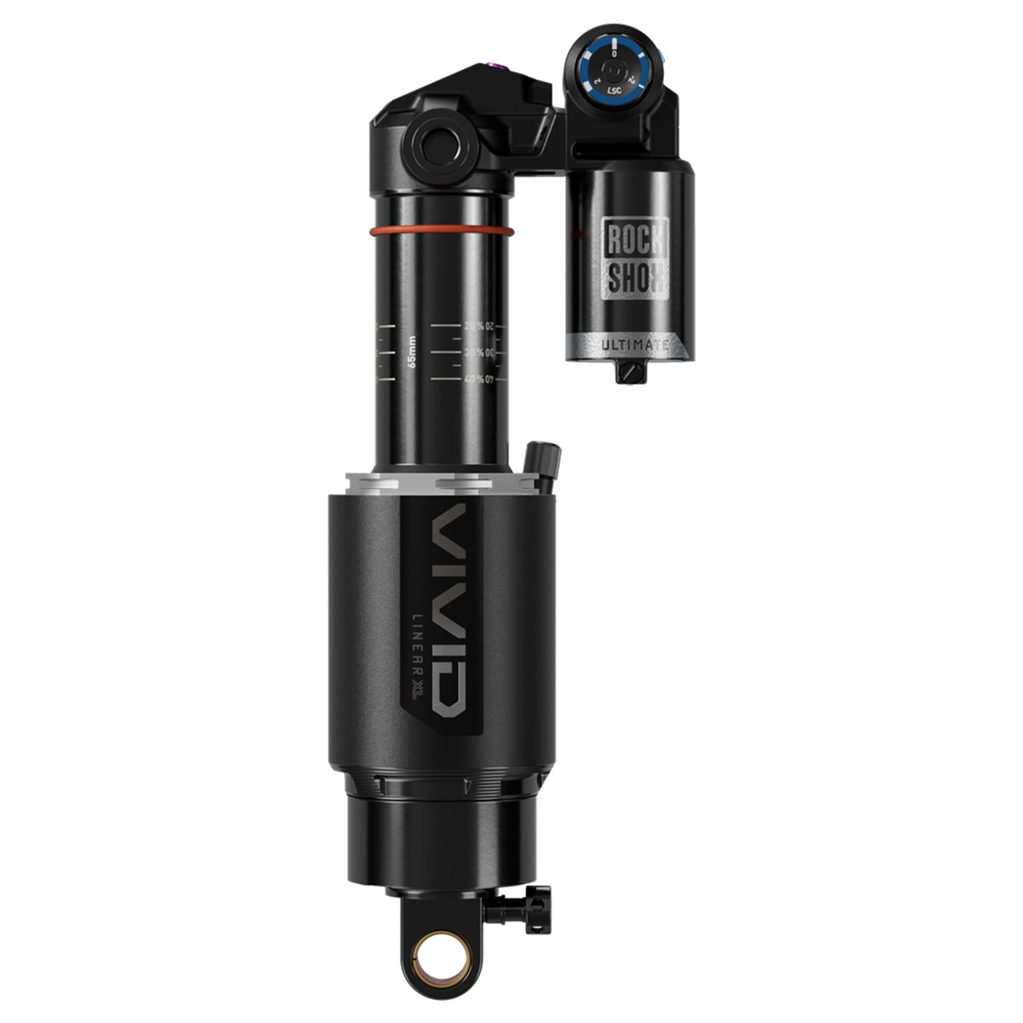 RockShox Vivid Ultimate RC2T Rear Shock - Trunnion Mount - 205x60mm (Metric) - D1 - Image 3