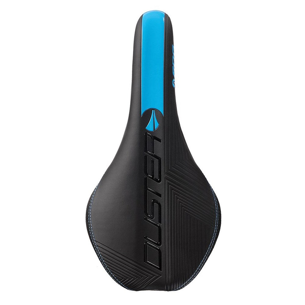 SDG Duster MTN Saddle - Cro-Mo Alloy - M - Black - Cyan - Image 1