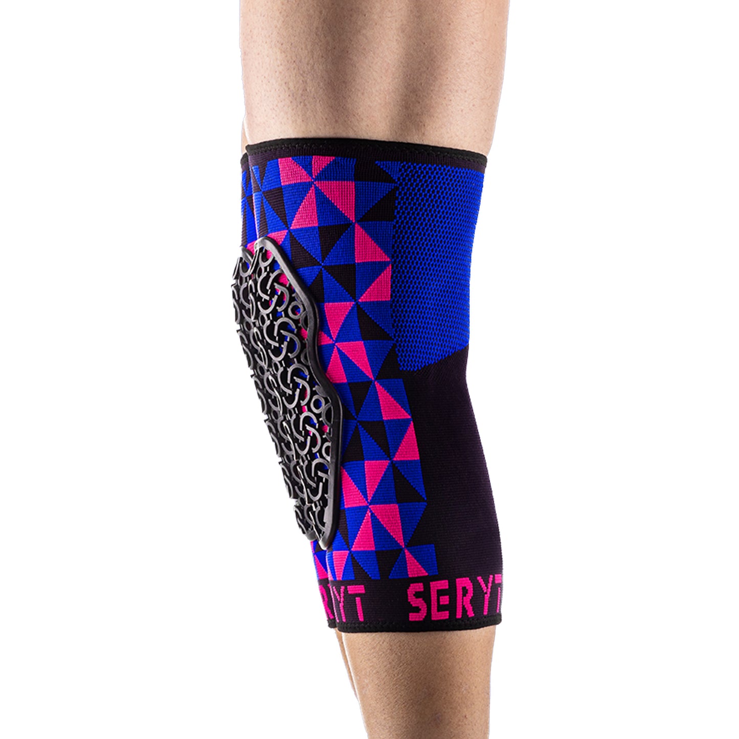 SERYT Flow Knee Pads - L/XL - Arlecchino Pink Blue - Image 4