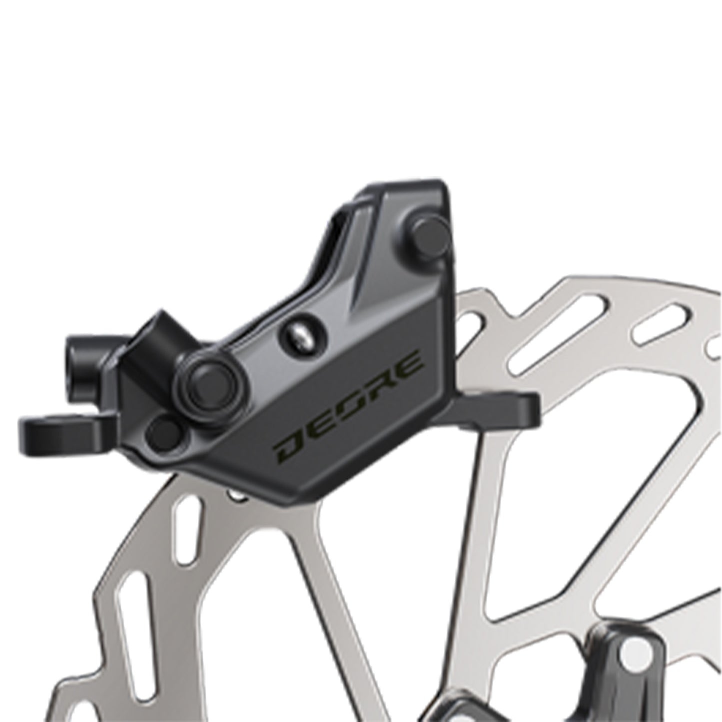 Shimano Deore BR-M6200 4 Piston Disc Brake Caliper - Caliper - Black - Shimano - Metal Pads - Image 3