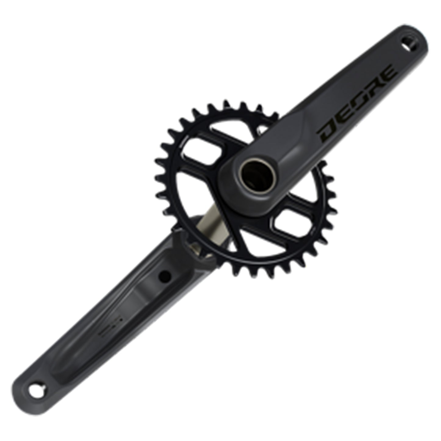 Shimano Deore M6200 Crankset - 68-73mm and BB86-92 - 24mm - Shimano Direct Mount - 170mm - Black - 32T - Image 3