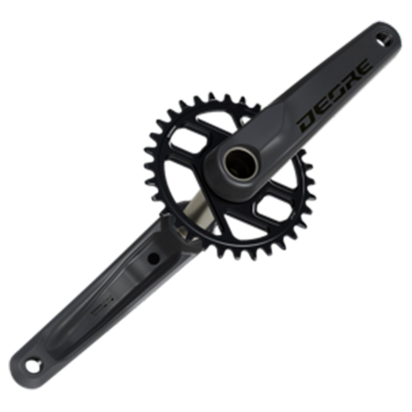 Shimano Deore M6200 Crankset - 68-73mm and BB86-92 - 24mm - Shimano Direct Mount - 175mm - Black - 32T - Image 3