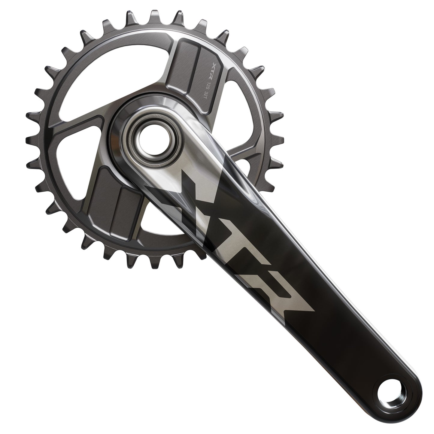Shimano FC-M9200 XTR Crankset - 68-73mm and BB86-92 - 24mm - Shimano Direct Mount - 175mm - Black - Image 7