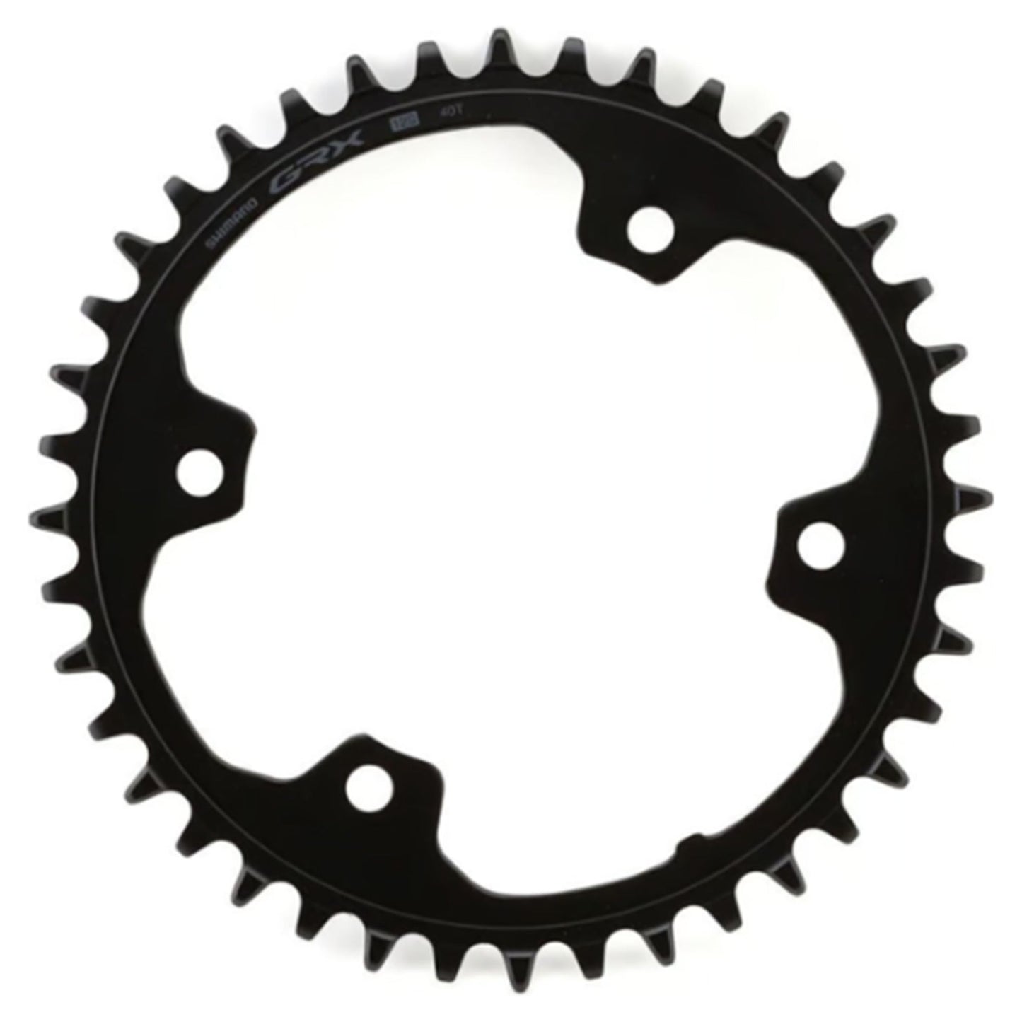 Shimano GRX FC-RX610 1x12 Chainring - Four Bolt - 110 BCD - 51.1mm - Round - 38T - 12 Speed - Alloy - Image 1