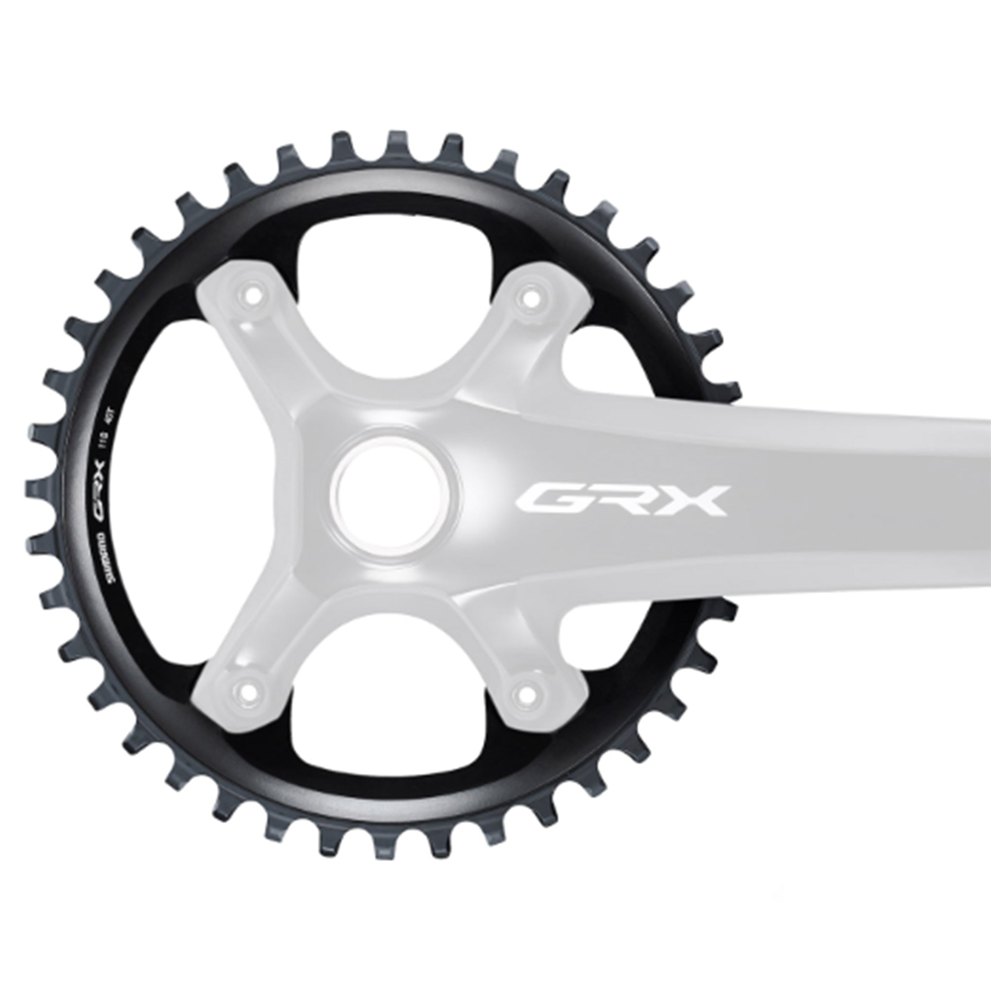 Pédalier Shimano 11V GRX FC-RX810-1 Mono Plateau 42T Pédalier Shimano 11V GRX FC-RX810-1 Mono Plateau 42T