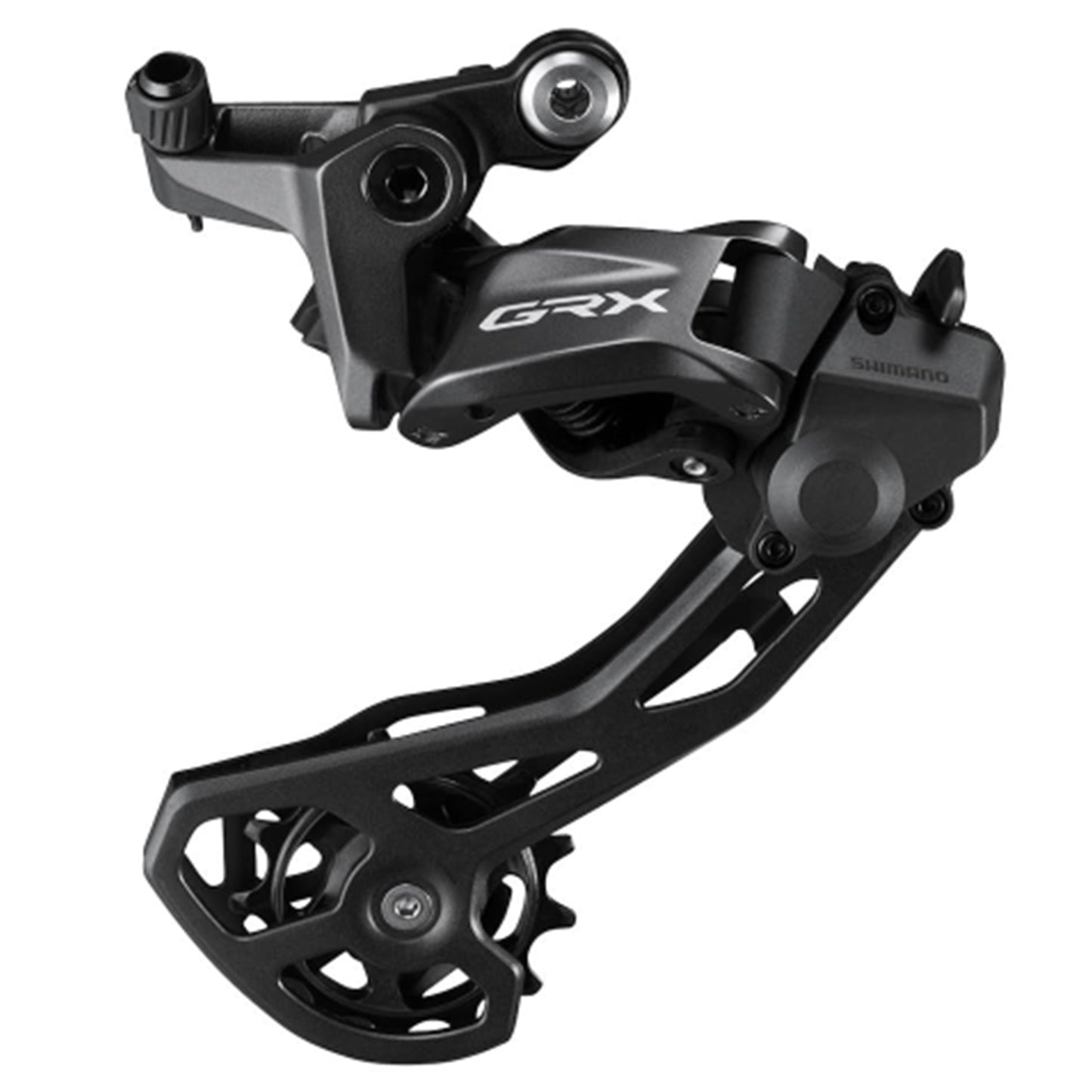 Shimano GRX RD-RX820 Shadow+ 12 Speed Rear Derailleur - Rear Derailleur - 12 Speed - Black - Long Cage - 2x12 - 36T Max - Image 1