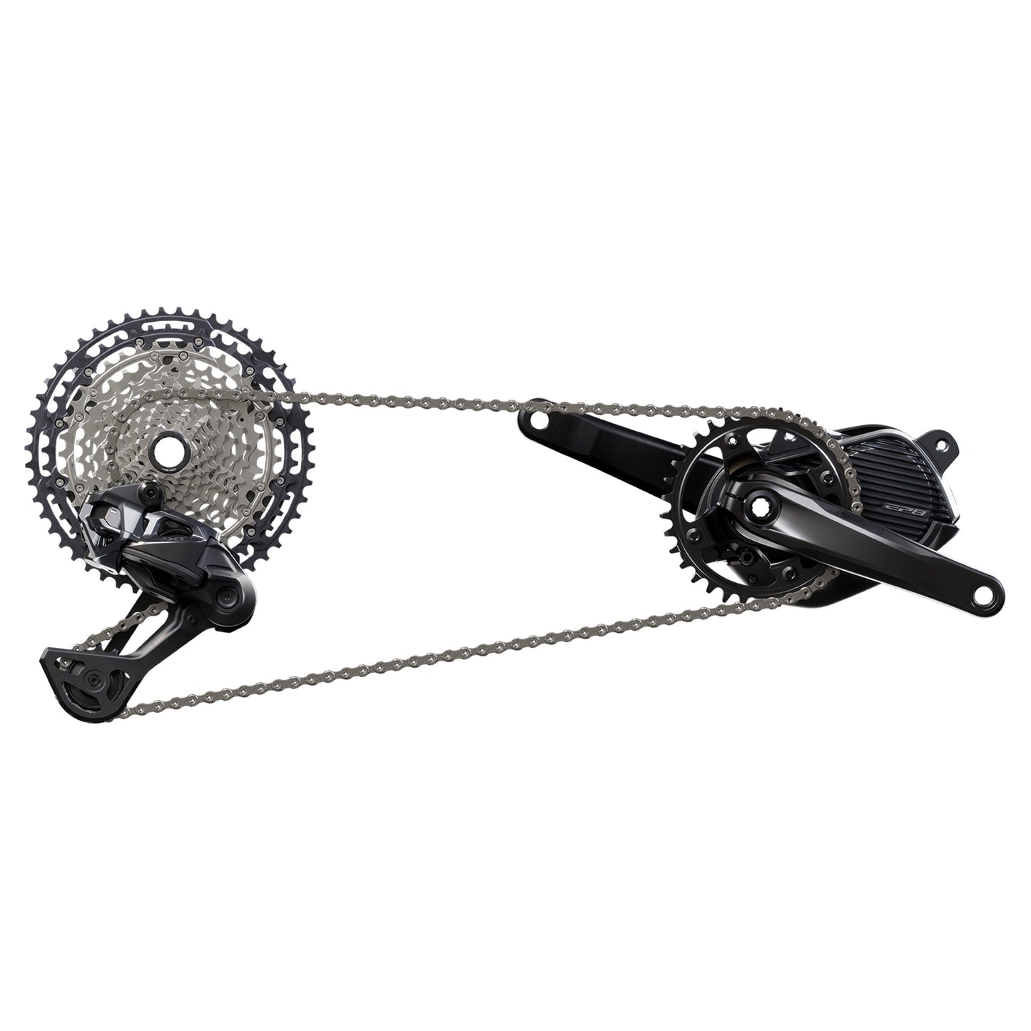 Shimano RD-M8260 XT DI2 E-MTB Rear Derailleur - Rear Derailleur - 12 Speed - Silver - Image 6