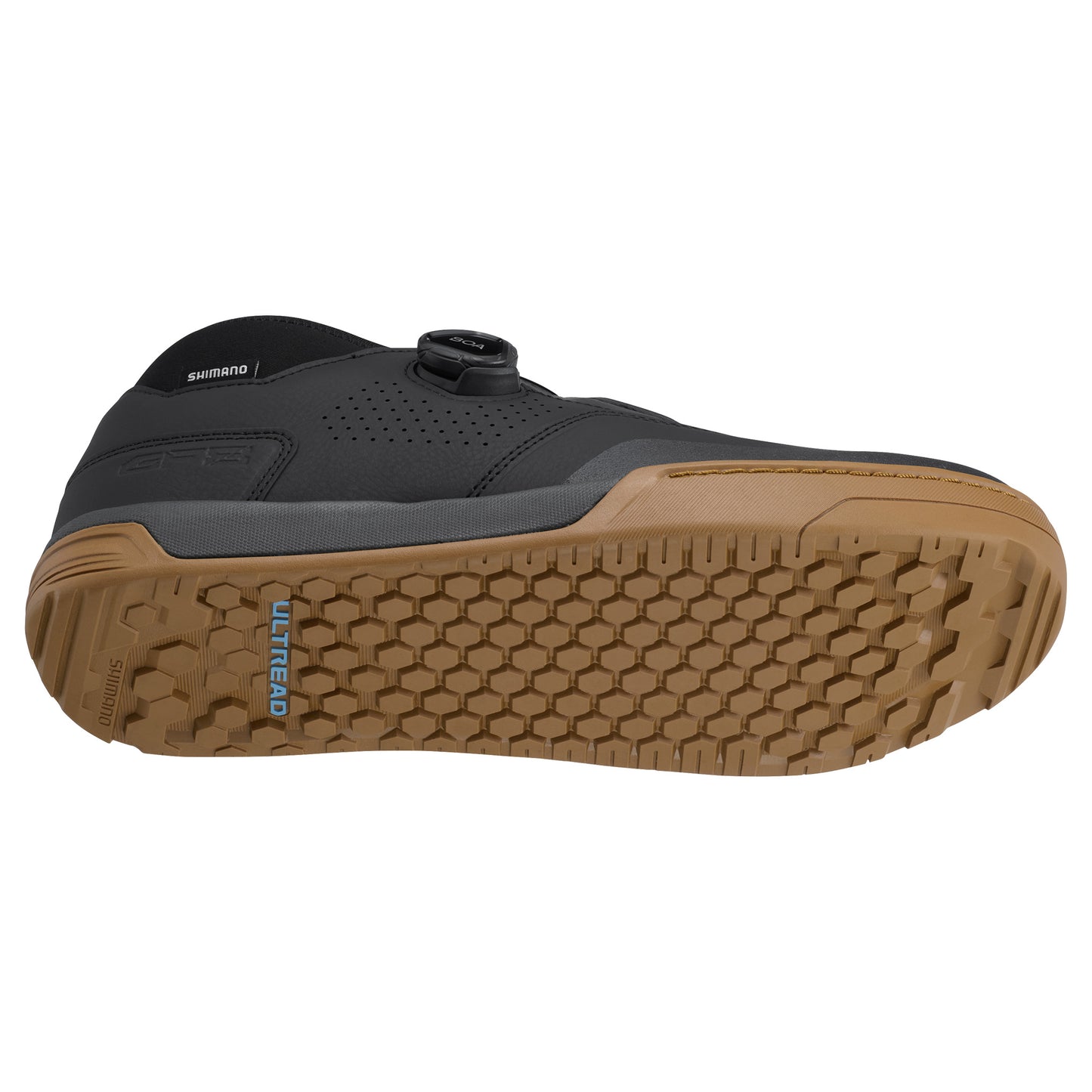 Shimano SH-GF800 Flat MTB Shoes - EU 41 - Black/Amber - Image 5