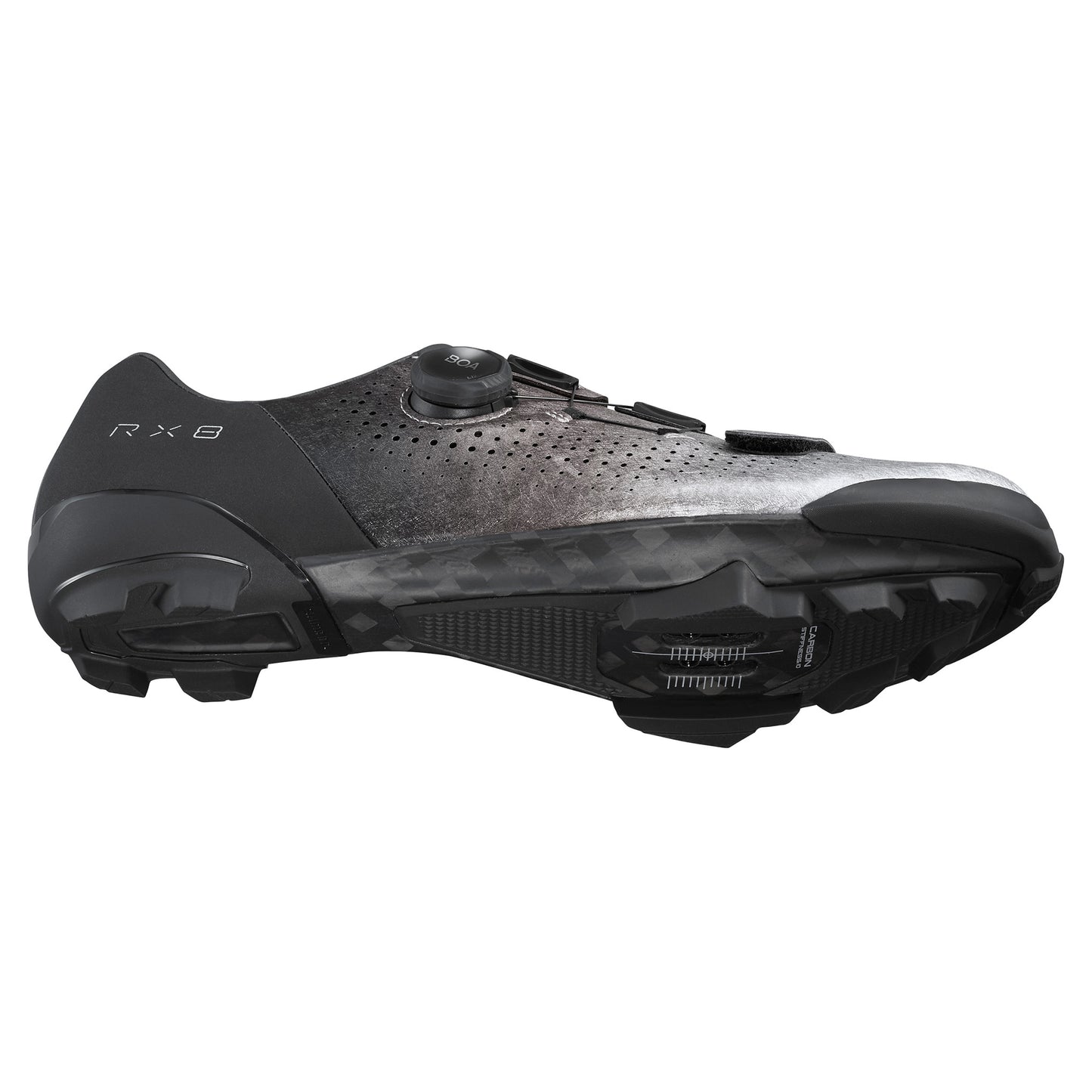 Shimano SH-RX801 SPD Shoes - EU 48 - Silver - Image 6