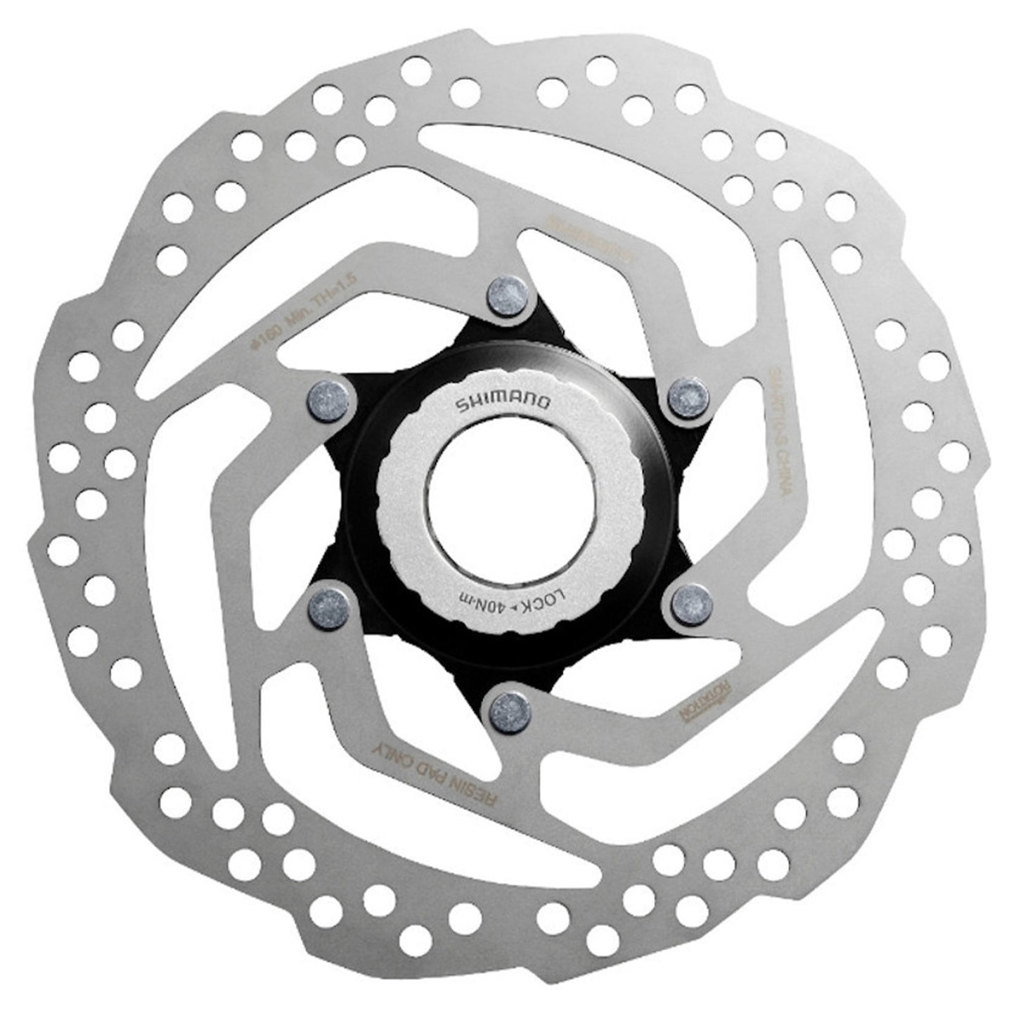 Shimano SM-RT10 Disc Rotor - 160mm - Centrelock - Standard - 1.8mm to 1.9mm - Image 1