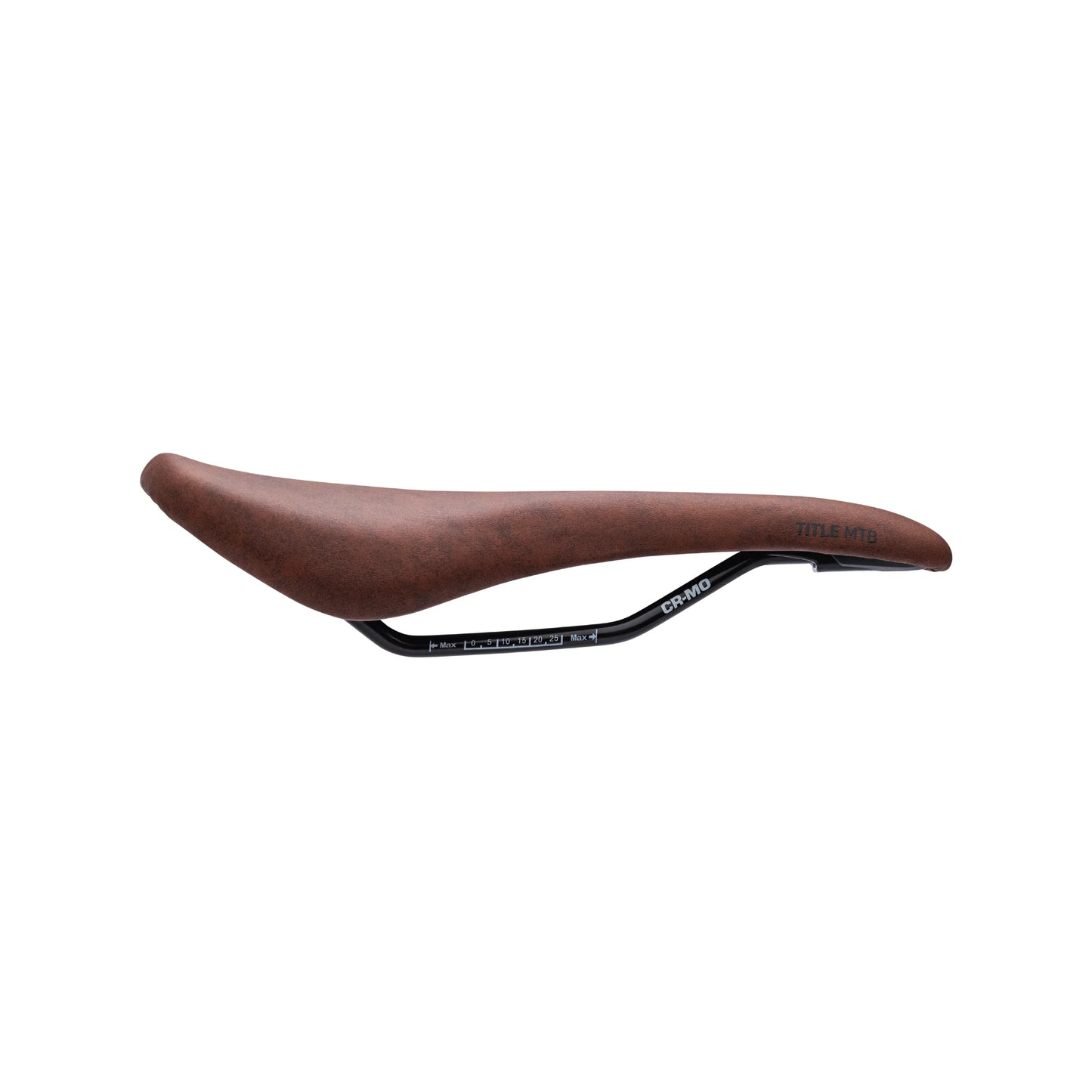 Title ES1 Saddle - Cro-Mo Alloy - 155mm - Brown