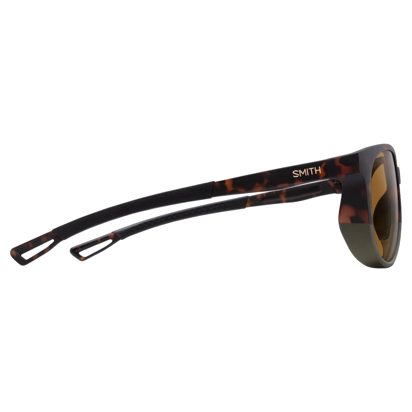 Smith Seeker Sunglasses - M - AK Matte Forest Tortoise - ChromaPop Polarized Brown - Image 3