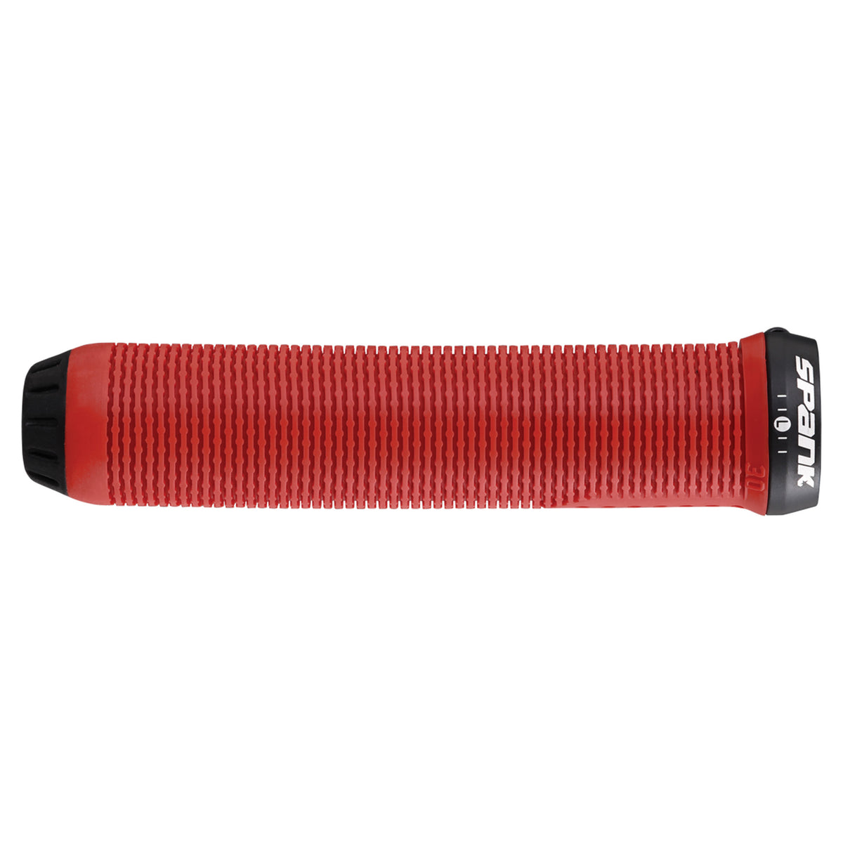 Spank Spike Lock-On Grips - Red - Single Lock On Grips - 30mm - Image 1