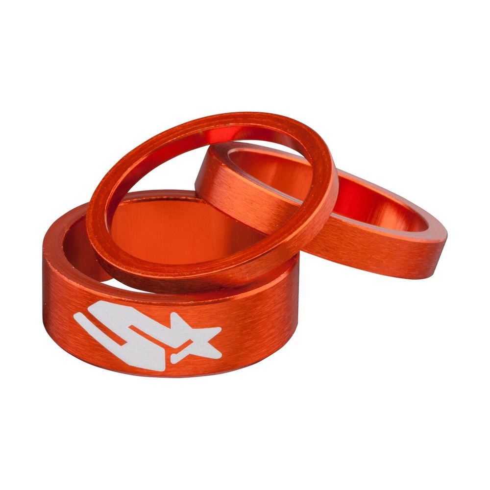 Spank Headset Spacer Kit - Orange - Image 1