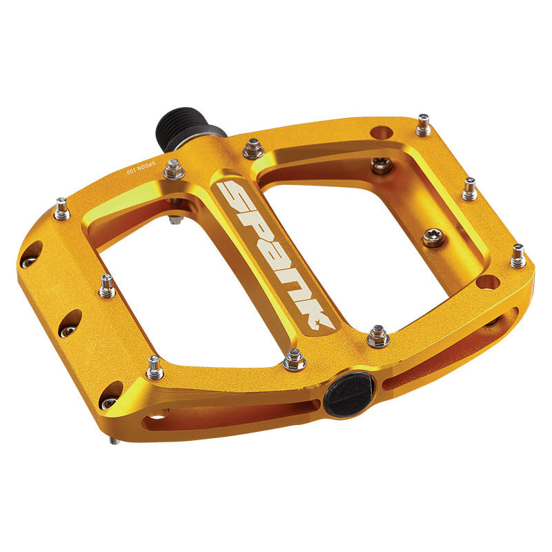 Spank Spoon Pedals - L - Orange - Image 1