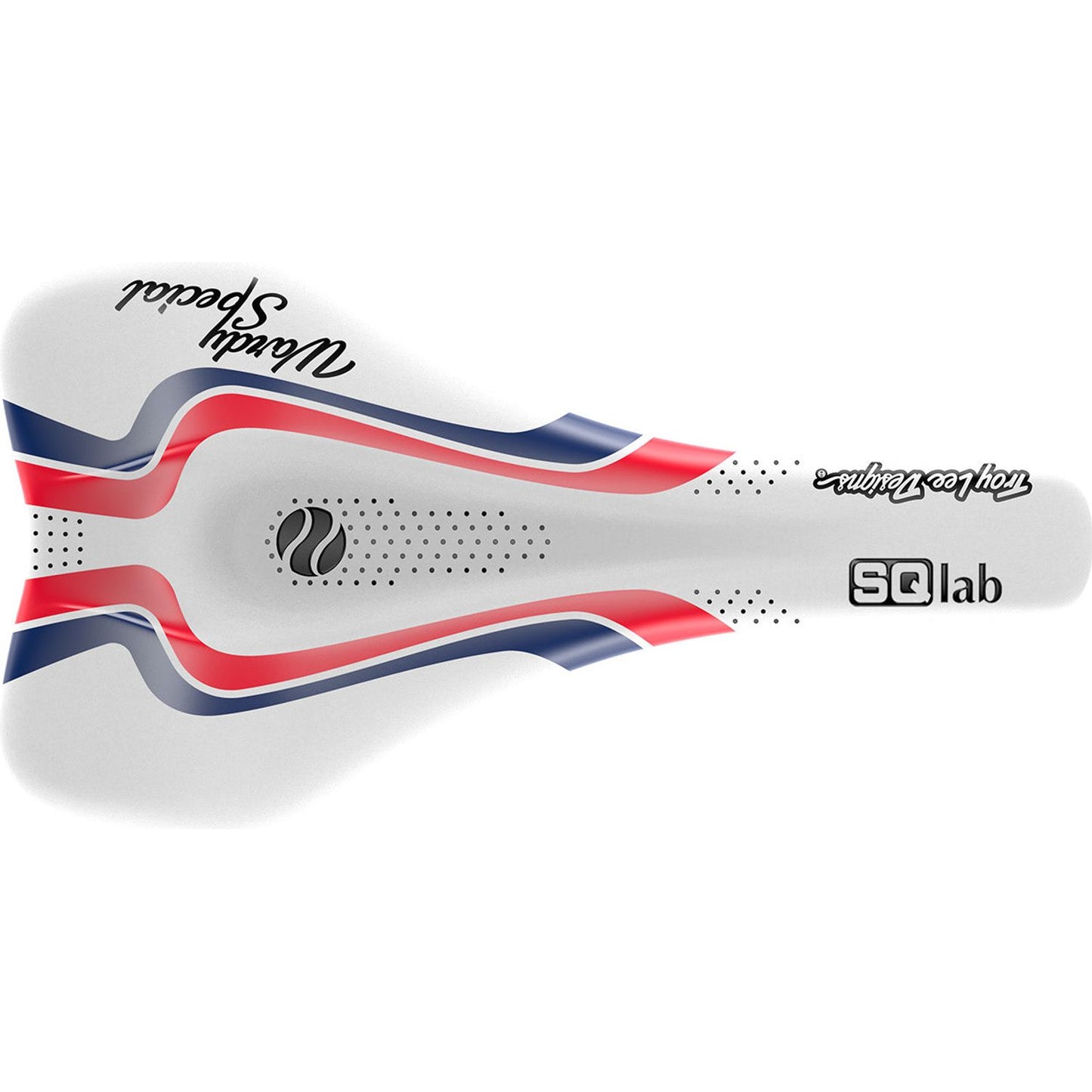SQLab 612 Ergowave Active Wardy 2.1 Ltd. Saddle - Steel (Lightweight) - 120mm - White