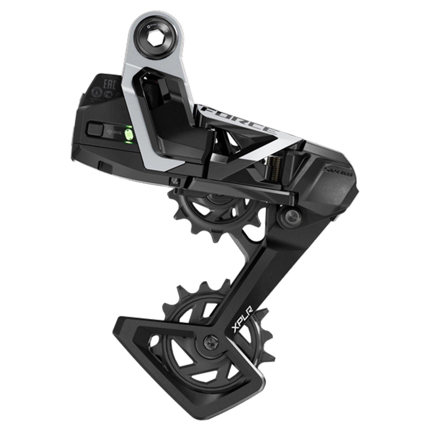 SRAM Force AXS XPLR E1 Rear Derailleur - Rear Derailleur - 13 Speed - Black - Image 2