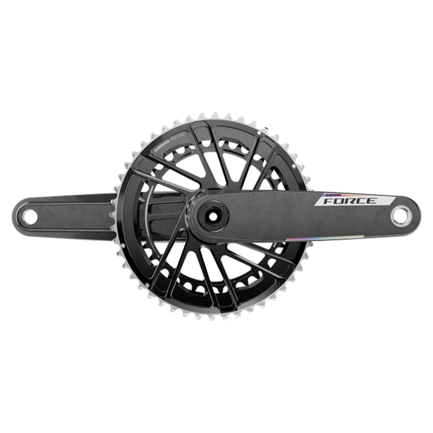 SRAM Force E1 Crankset - 68-73mm and BB86-92 - 28.99mm DUB - SRAM Direct Mount - 172.5mm - Grey - Image 2