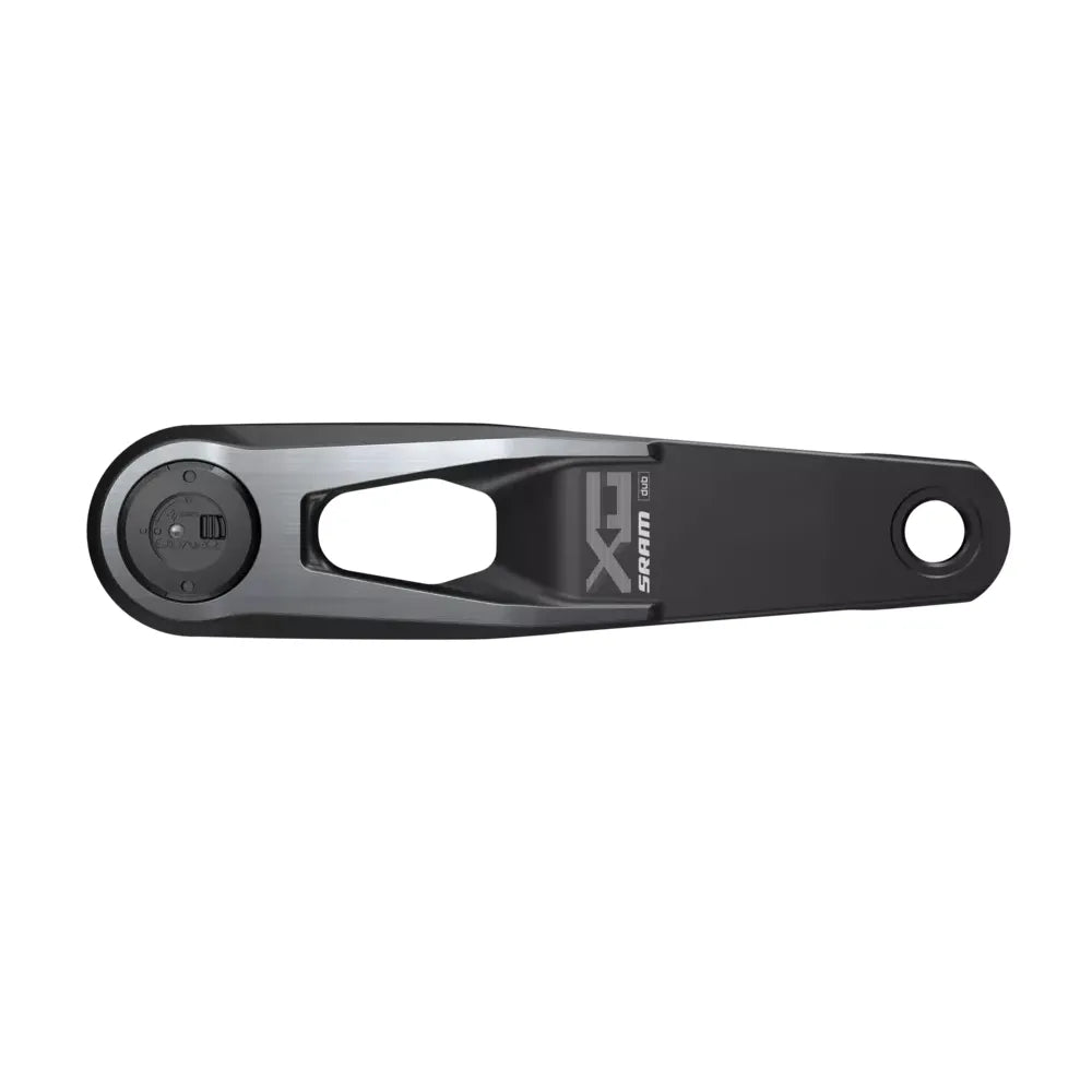 SRAM X0 Eagle AXS Transmission Left Arm Spindle Power Meter - 68-73mm and BB86-92 - 28.99mm DUB - SRAM Direct Mount for Powermeter - 170mm - Black - Image 1