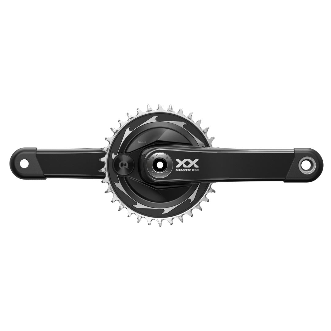 SRAM XX SL Eagle Powemeter DUB Crankset - 68-73mm and BB86-92 - 28.99mm DUB - SRAM Threaded Mount - 170mm - Black - 34T - T-Type Theaded Mount - 3mm Boost - Image 1