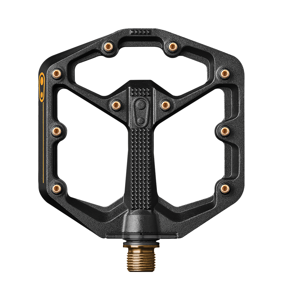 Crank Brothers Stamp 11 Alloy Pedals - S - Black - Gold