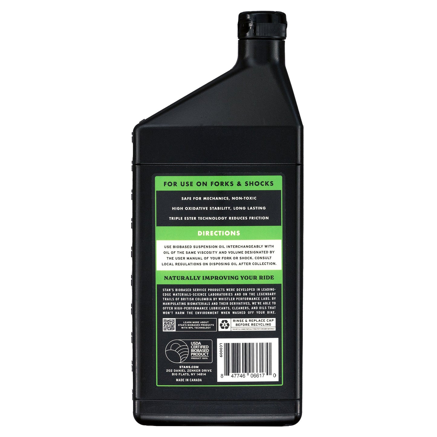 Stans No Tubes Biobased Suspension Oil 2.5WT - 1L - Image 2