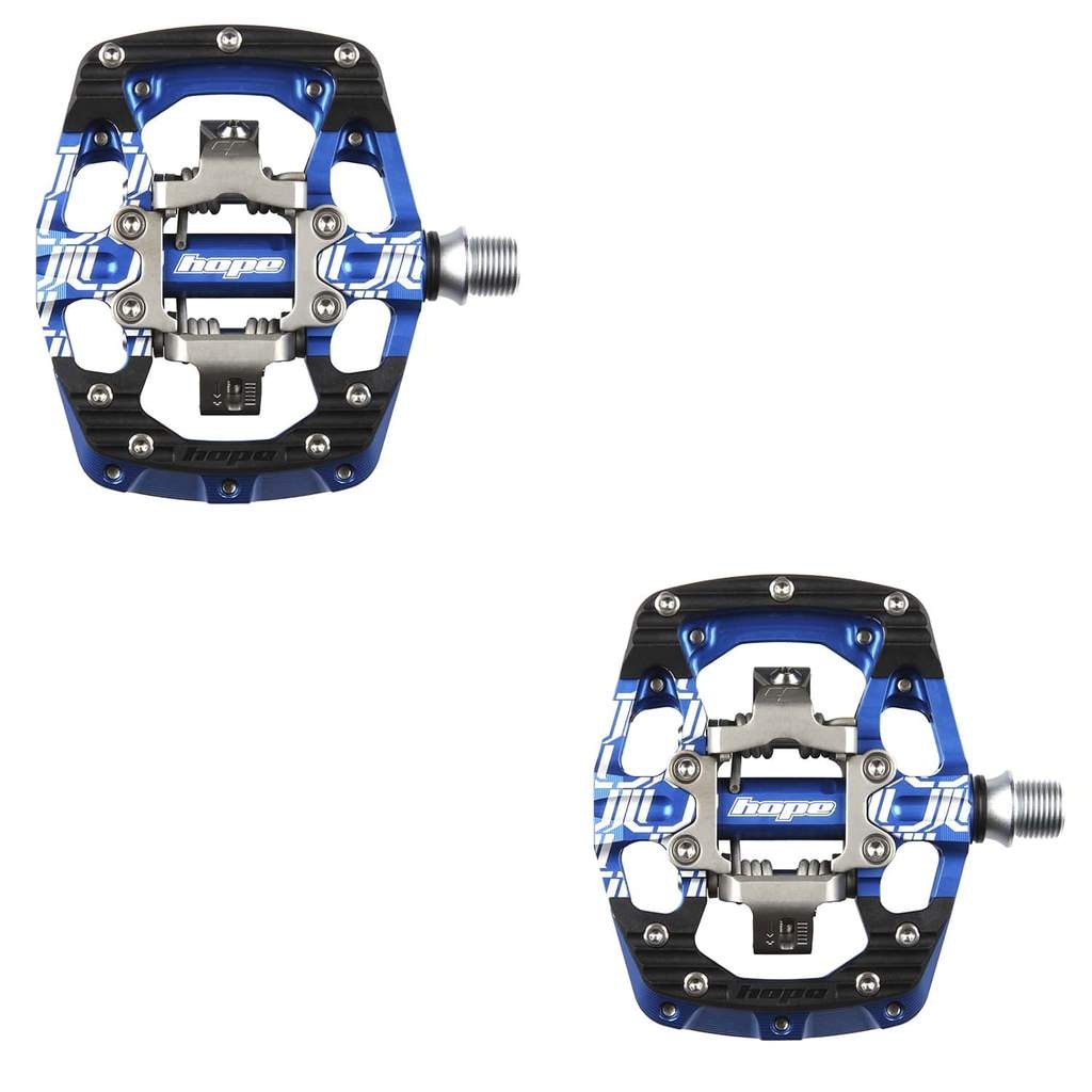 Hope Union Gravity Clip Pedals - Standard - Blue