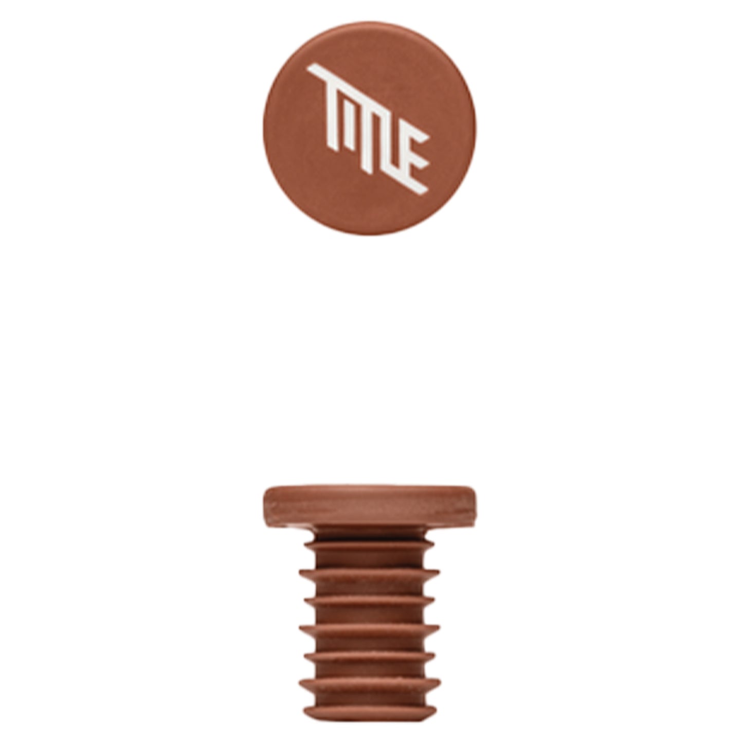 Title Form Single Ply Grips - Brown - Slide On Grips - Image 2