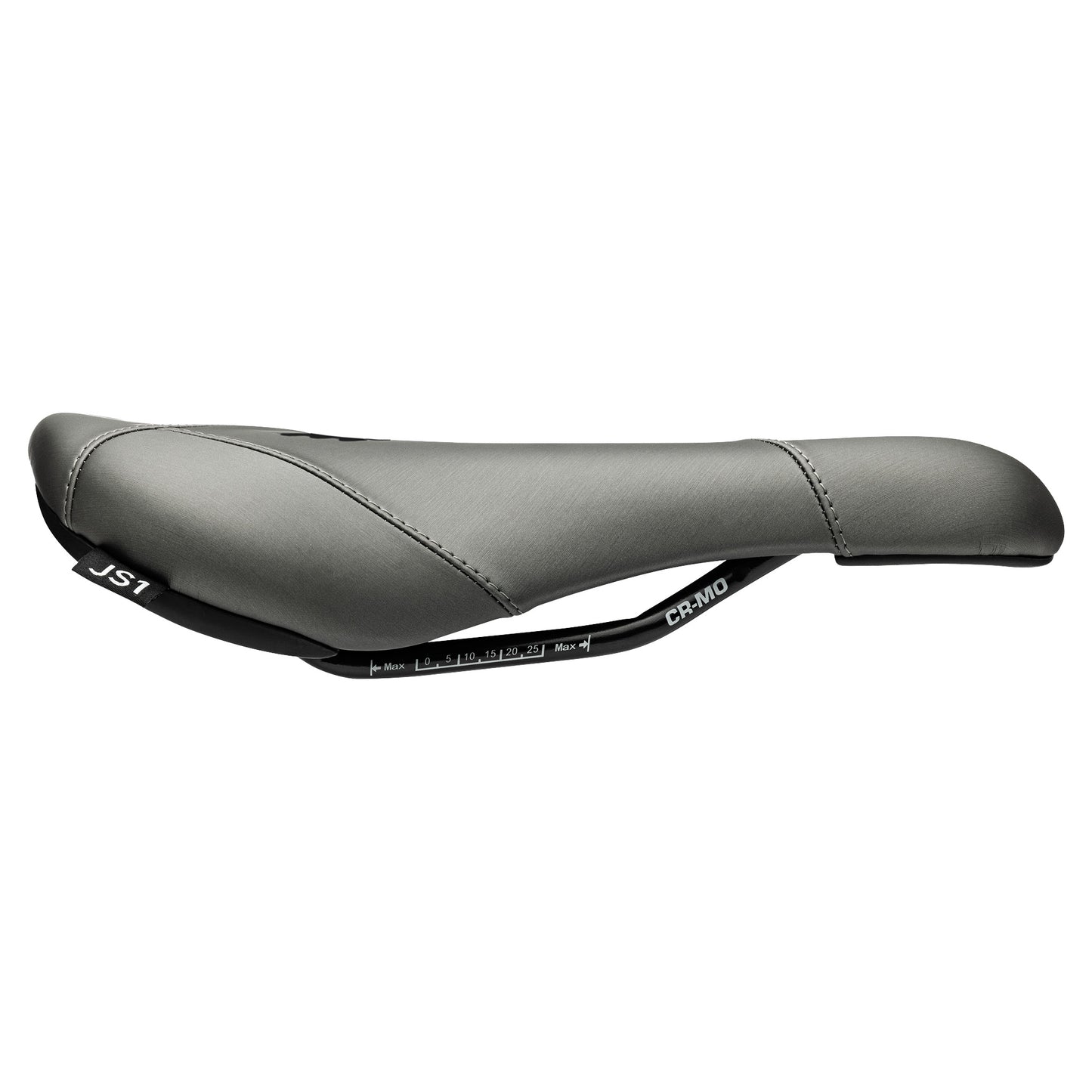 Title JS1 Saddle - Cro-Mo Alloy - 137mm - Graphite Grey - Image 2