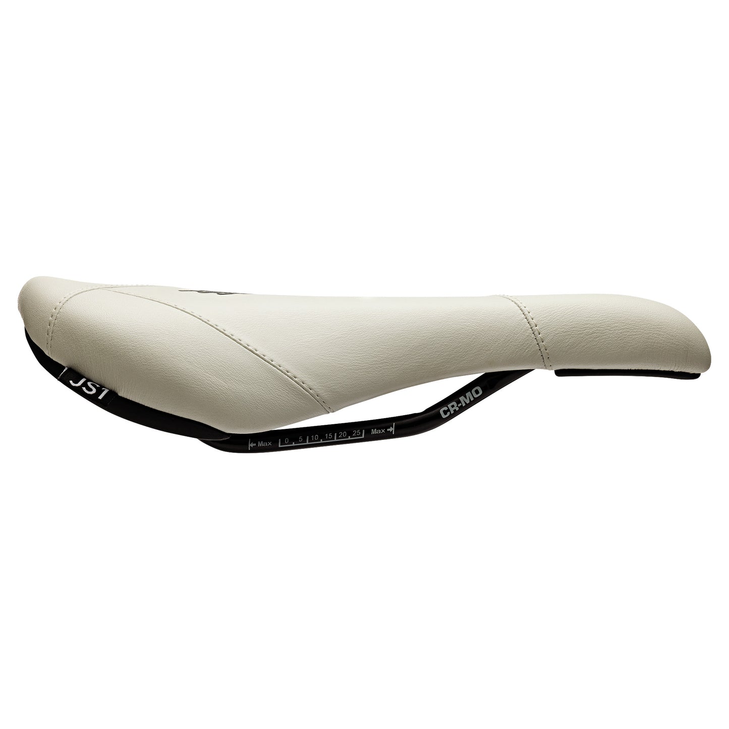 Title JS1 Saddle - Cro-Mo Alloy - 137mm - White - Image 2