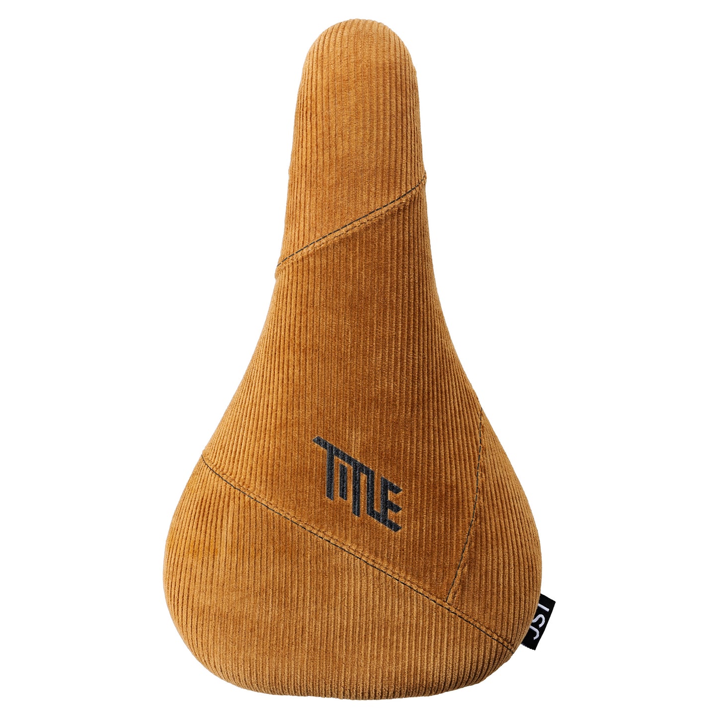Title JS1 Saddle - Cro-Mo Alloy - 137mm - Brown Corduroy - Image 1