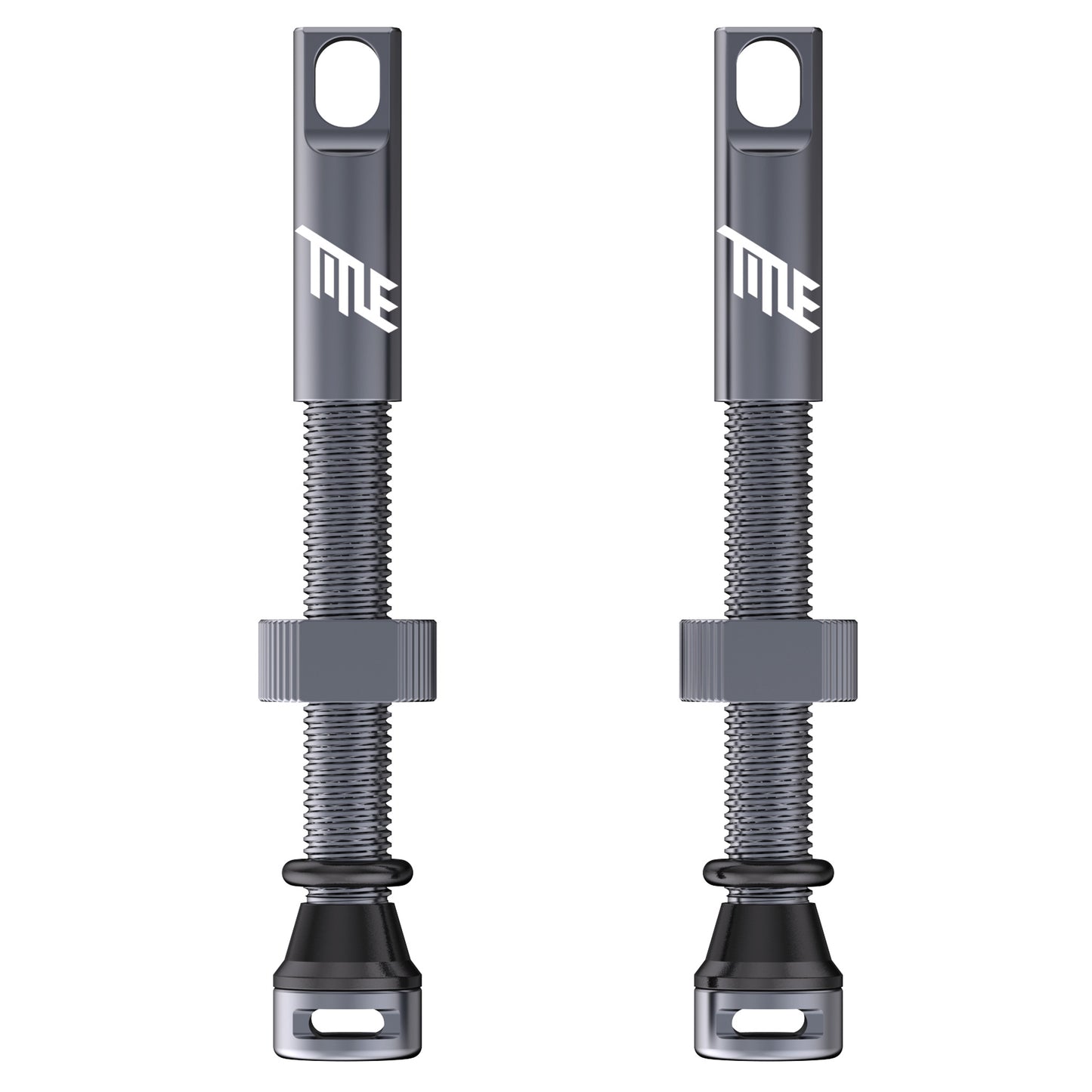 Title Tubeless Valves - 44mm - Grey - Image 1