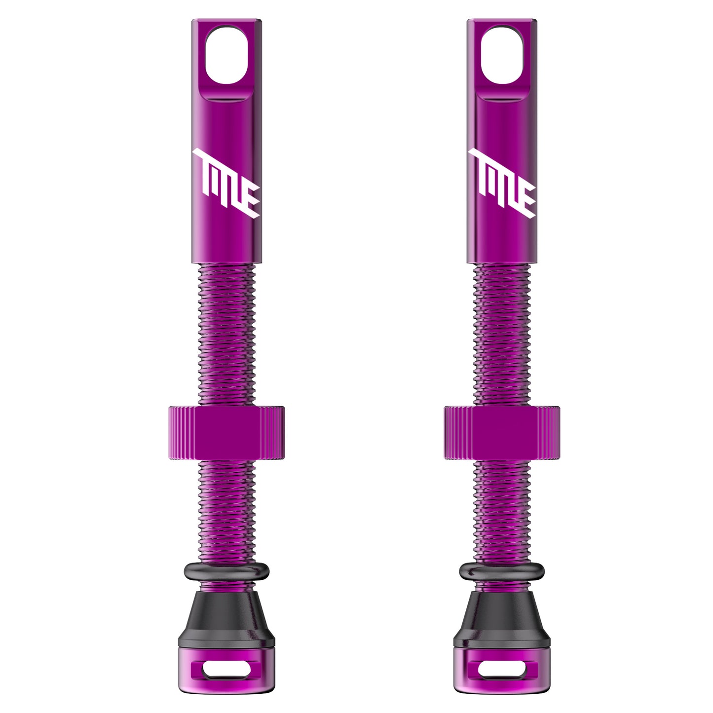 Title Tubeless Valves - 44mm - Purple - Image 1