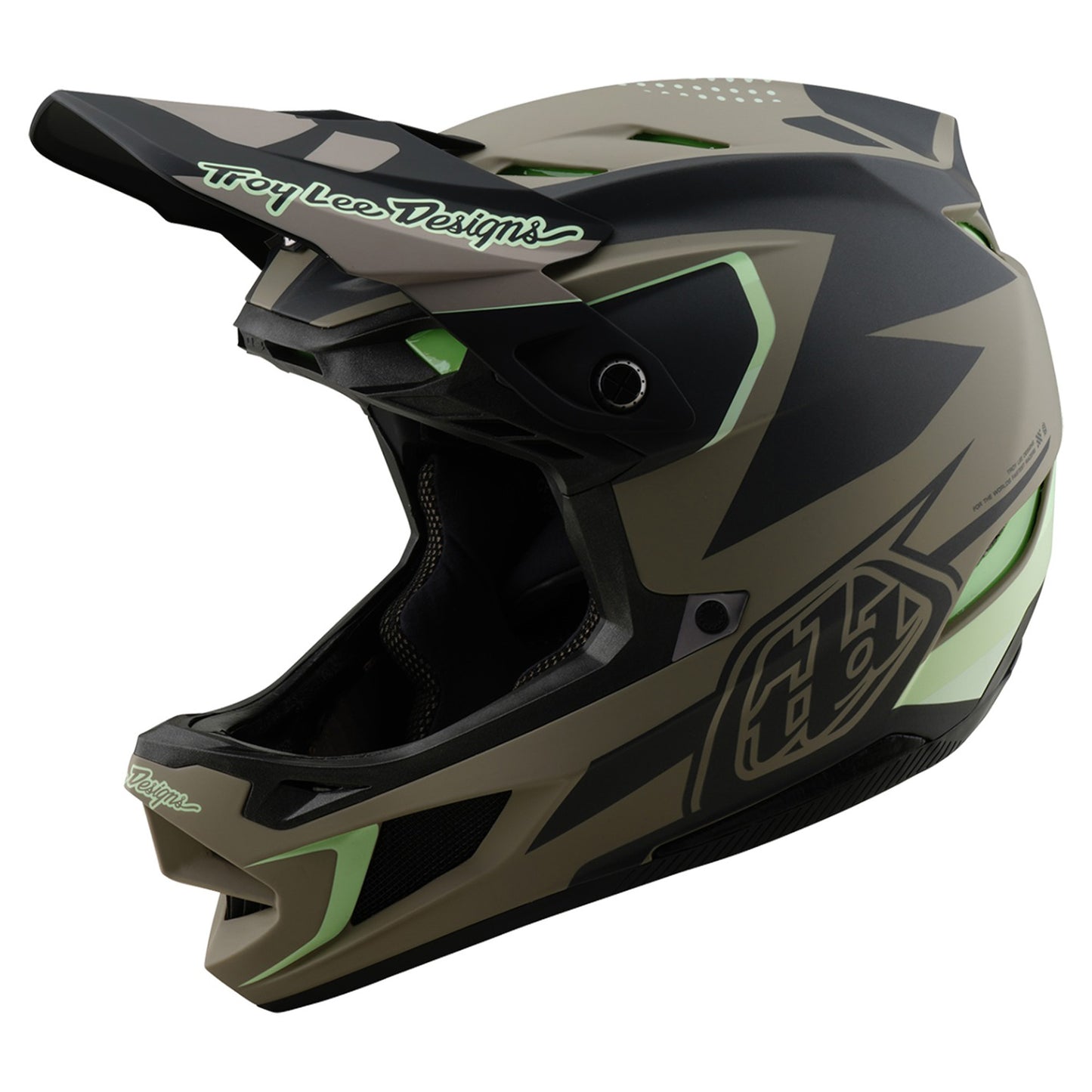 TLD 25.1 D4 Composite MIPS Helmet - M/L - Optic Timber