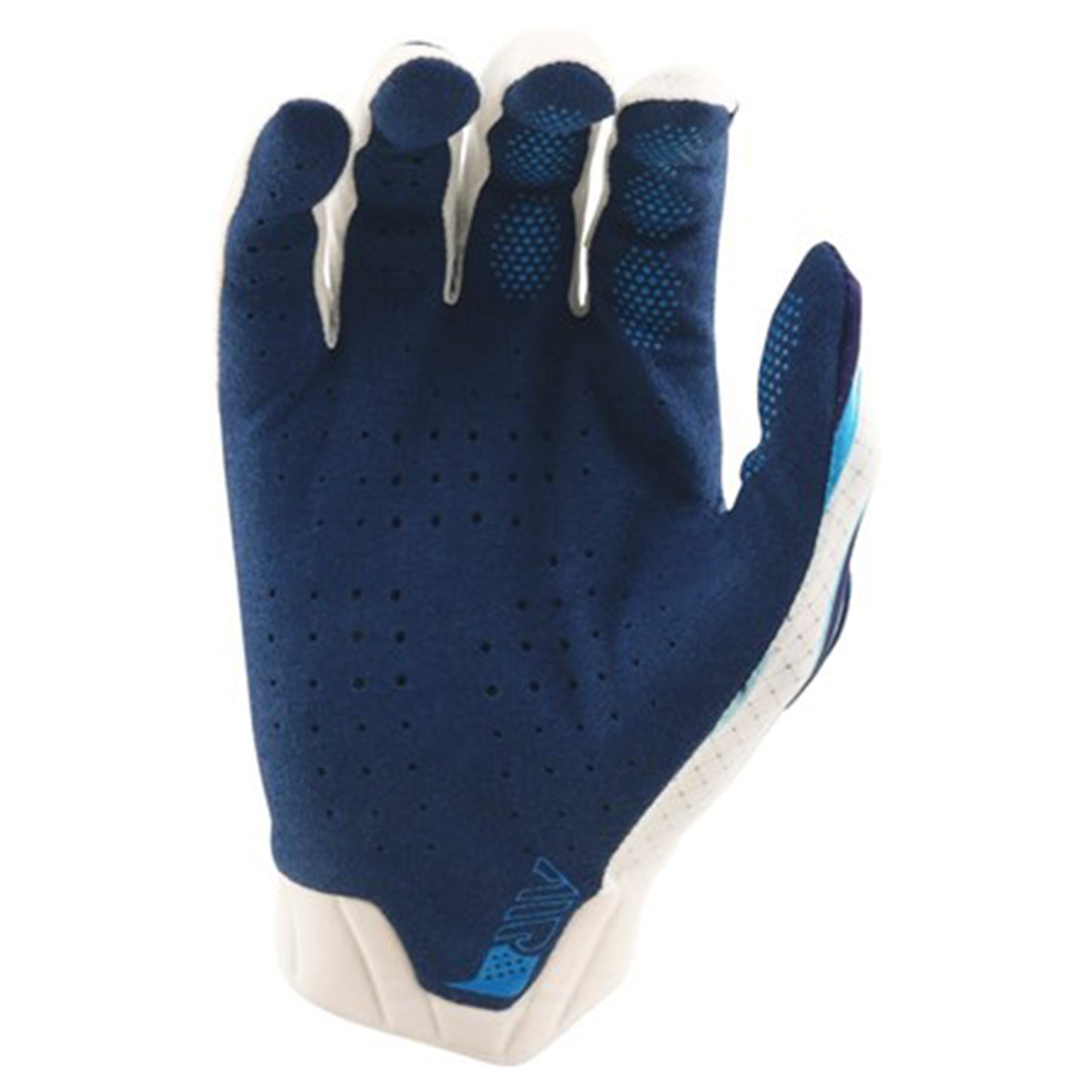 TLD Air Gloves - M - Torched White/Blue - Image 2