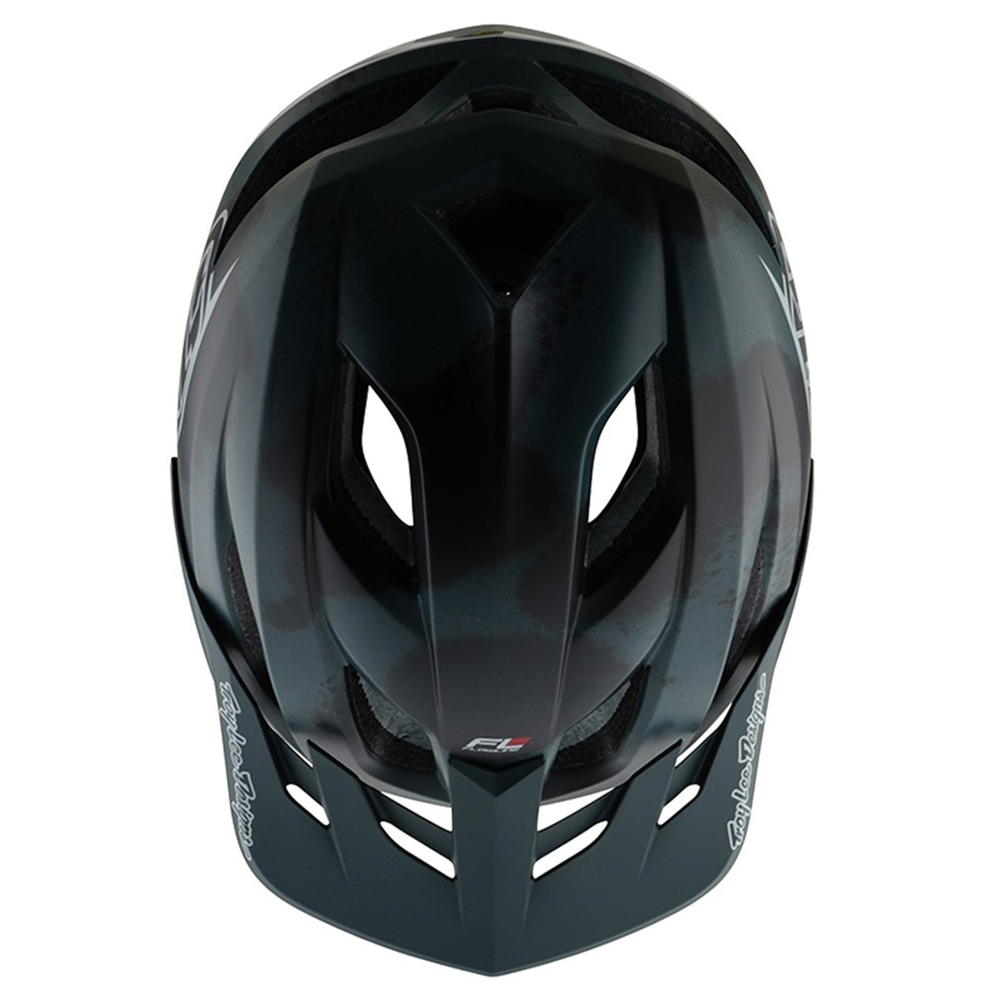 TLD Flowline SE MIPS Helmet - XS/S - Badge Camo Grey - Image 4