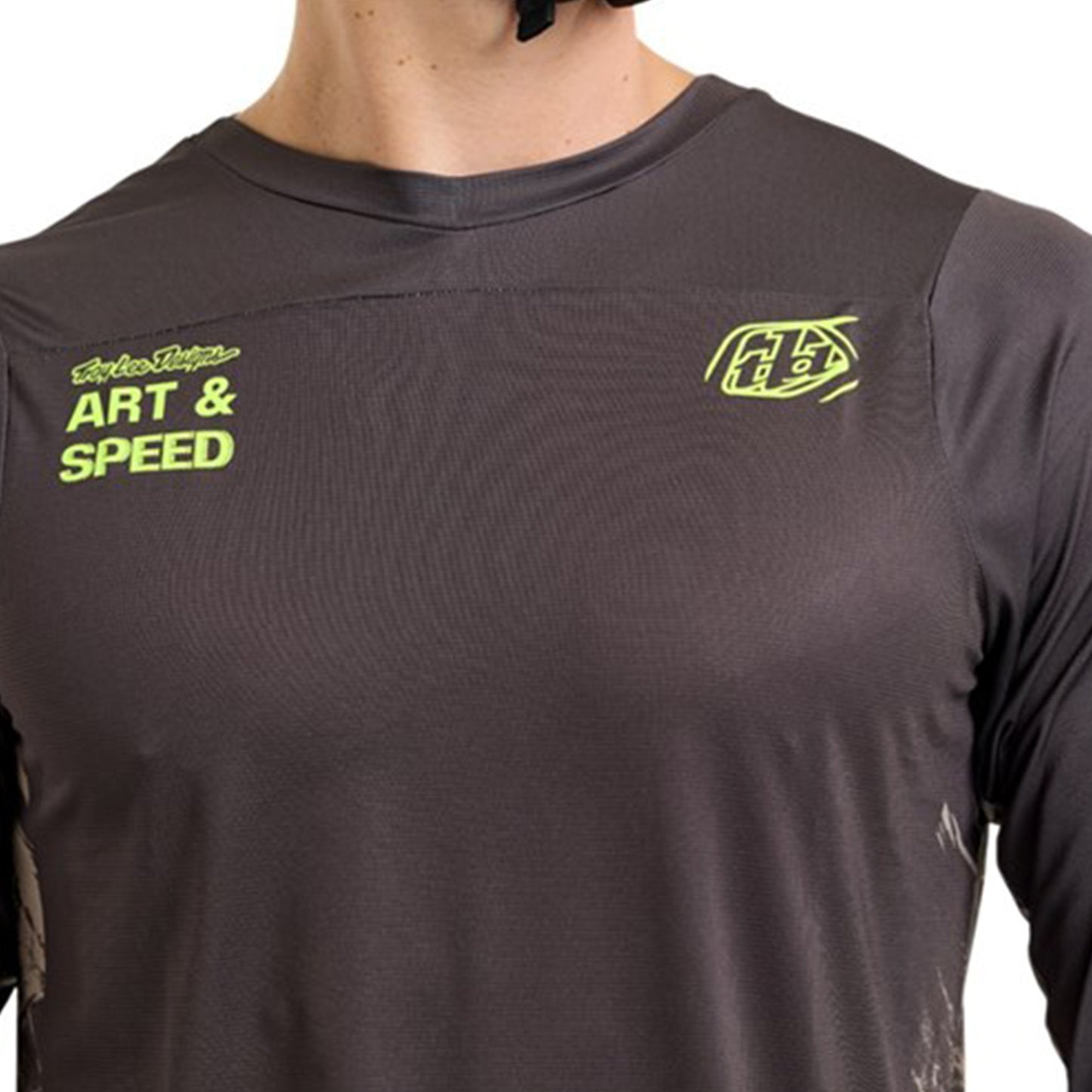 TLD Skyline Long Sleeve Jersey - S - Elemental Dark Earth - Image 4