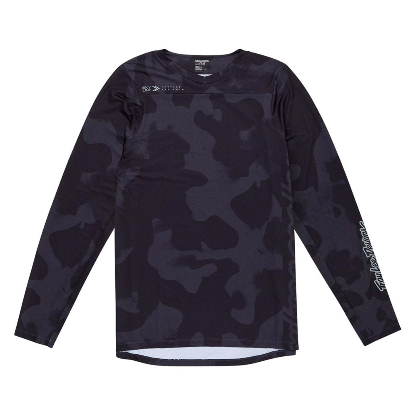 TLD Skyline Long Sleeve Jersey - S - Scrubland Black - Image 1