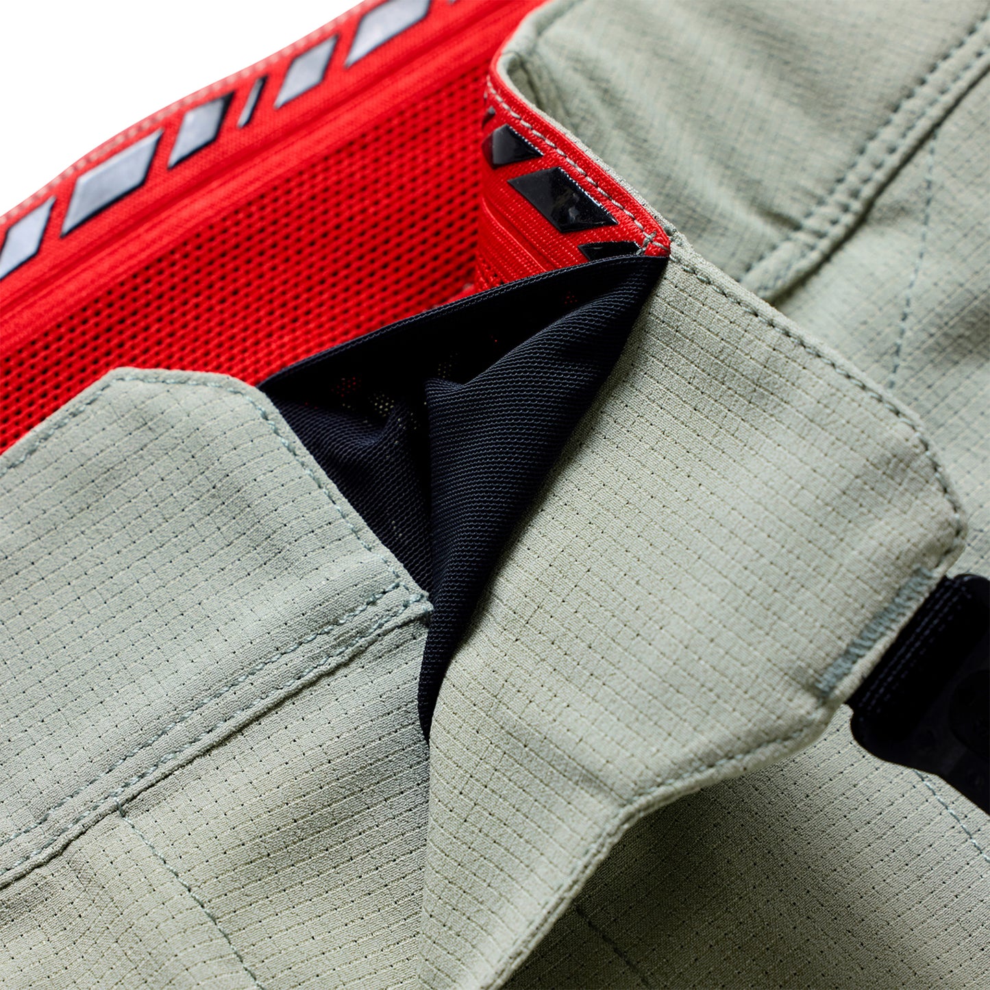 TLD Skyline Pro Air Shell Shorts - 32 - Mono Sage - Image 7