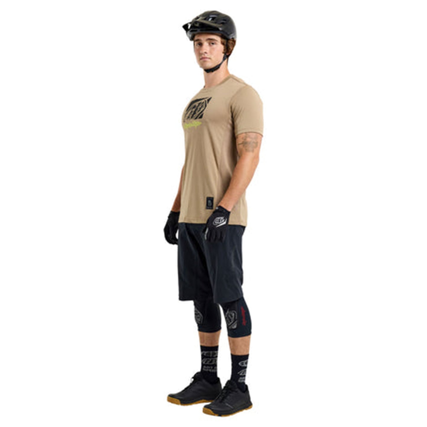 TLD Skyline Short Sleeve Ride Tee - L - Scrubbed Timber - Image 4