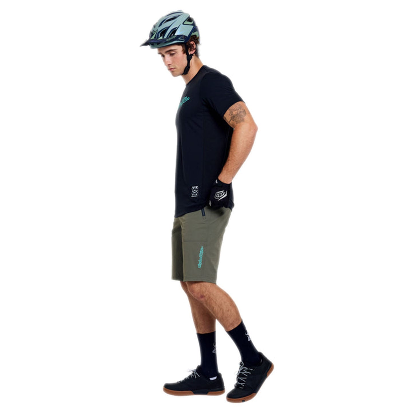 TLD Skyline Trail Shorts w/Liner - 34 - Mono Army - Image 4